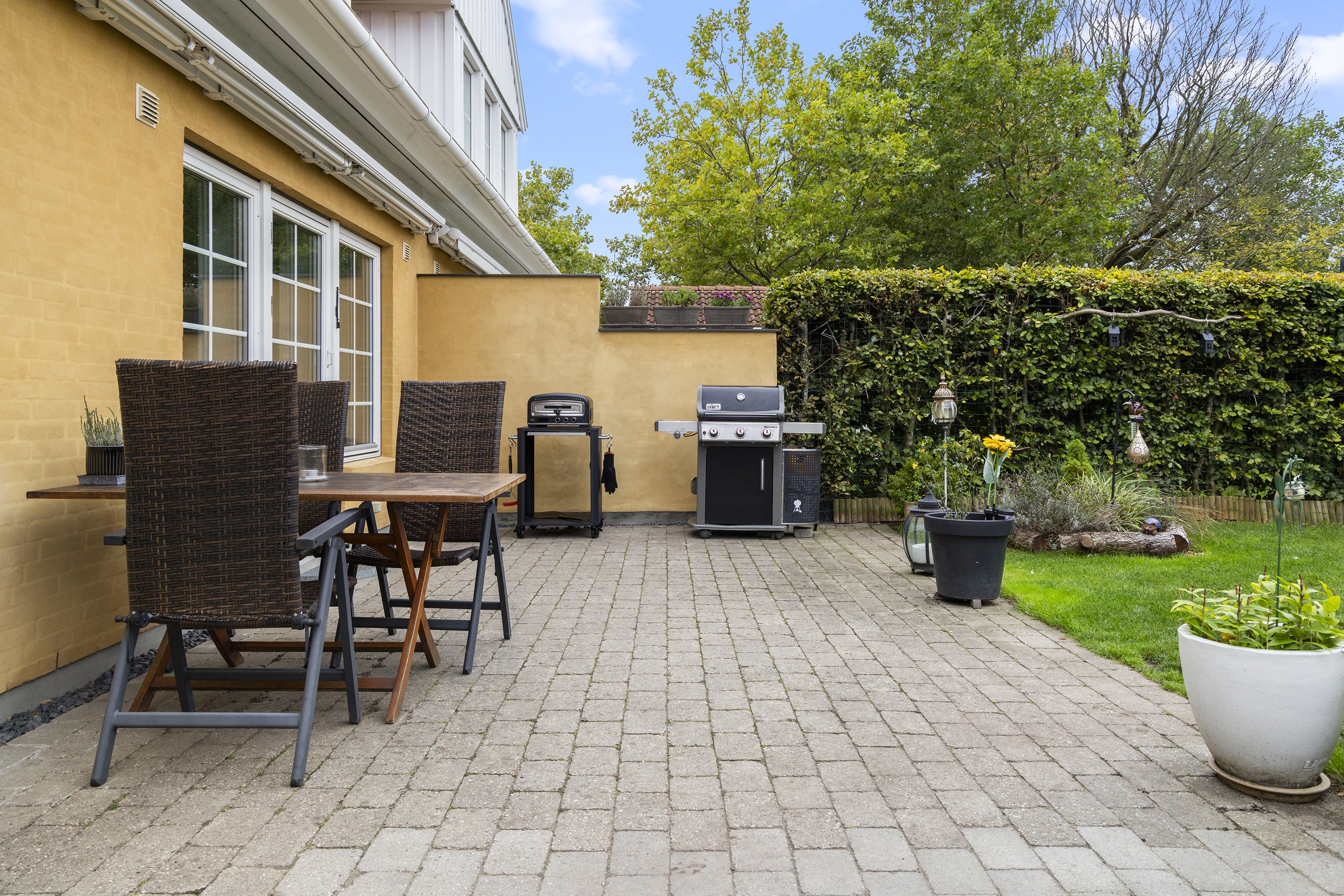 Fremhævet terrasse billede i fuldskærmstilstand. Billede af Stengårdsvej 19, 3650 Ølstykke