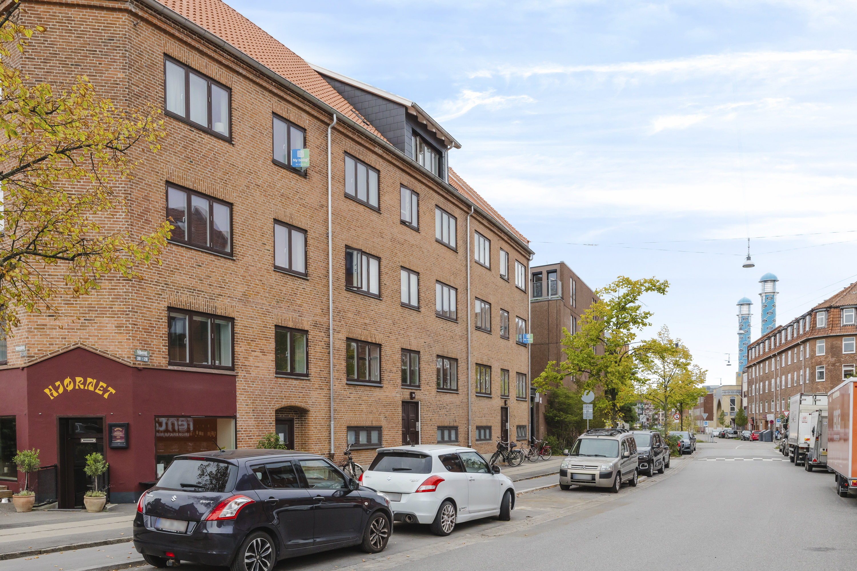 Fremhævet andet billede i fuldskærmstilstand. Billede af Vibevej 28, 1. tv., 2400 København NV