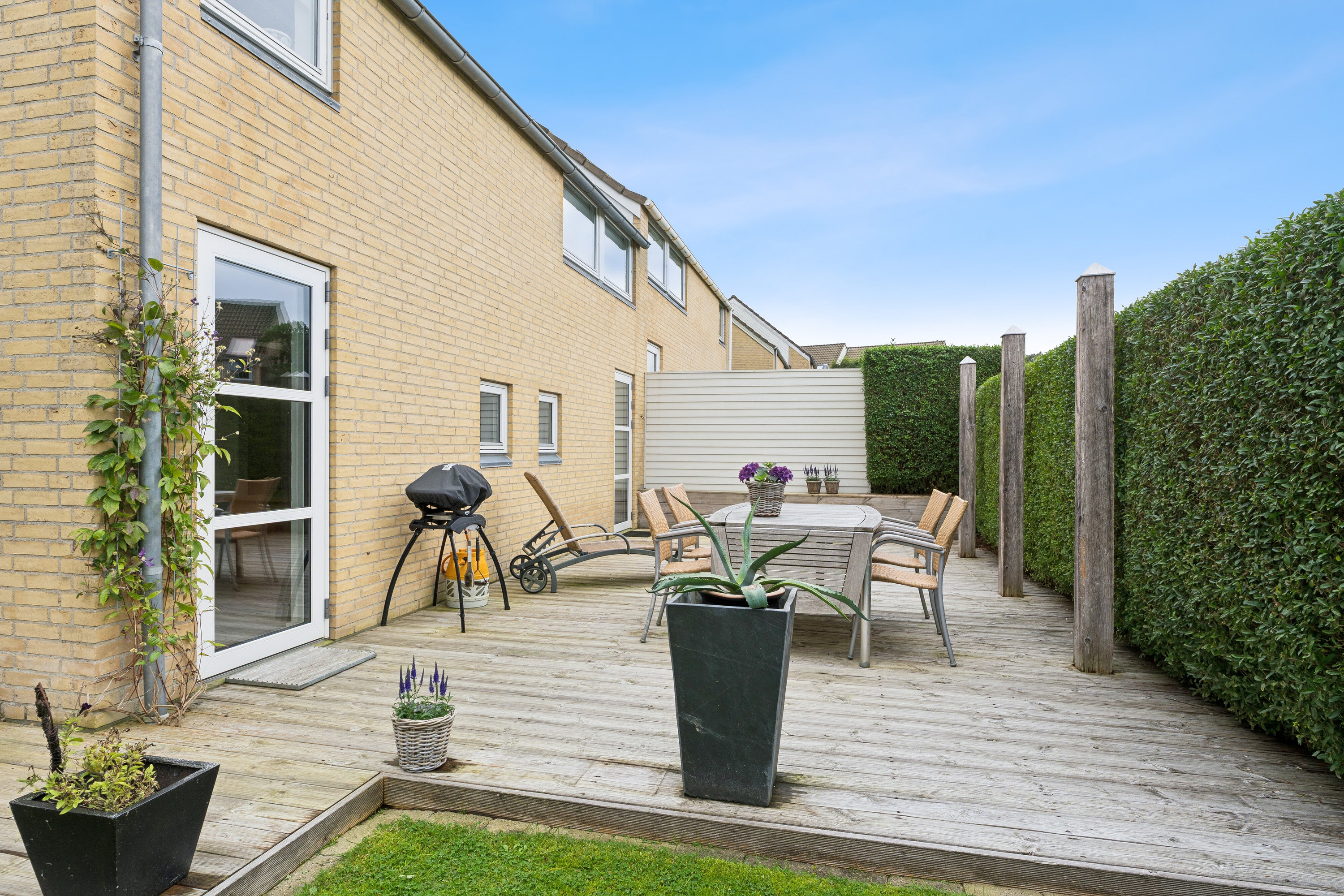 Fremhævet terrasse billede i fuldskærmstilstand. Billede af Røddingvej 41, 8600 Silkeborg