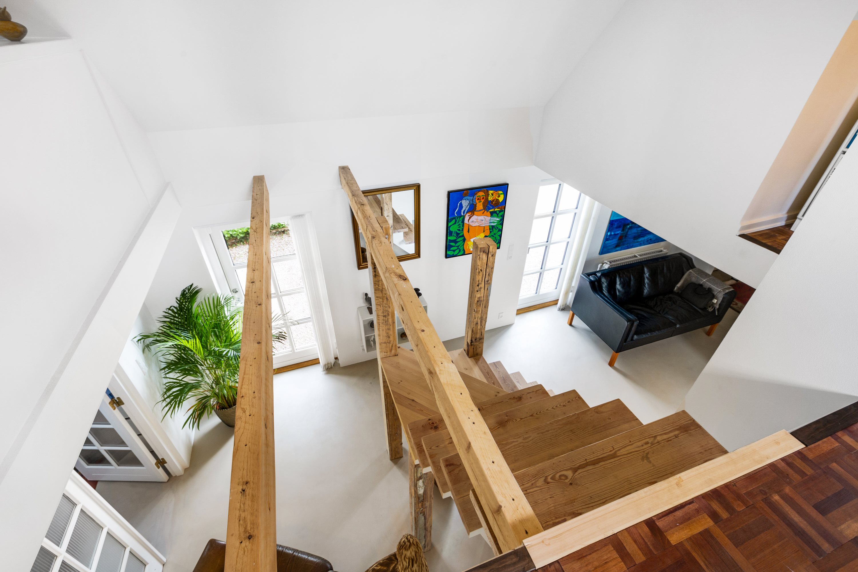 Fremhævet trappe billede i fuldskærmstilstand. Billede af Brydegaardsvej 13, Brydegaard, 5683 Haarby