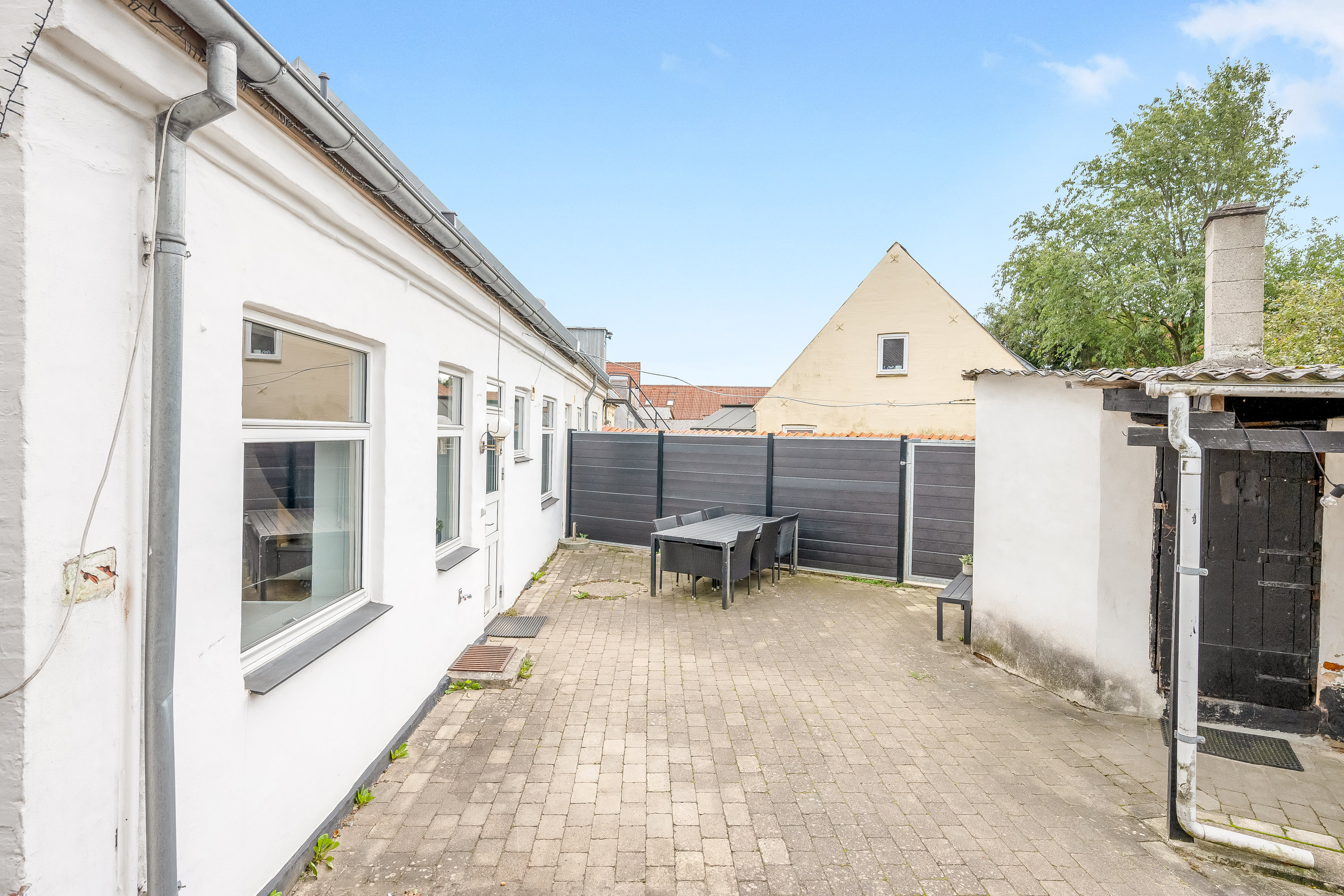 Fremhævet terrasse billede i fuldskærmstilstand. Billede af Vesterport 13, 6800 Varde