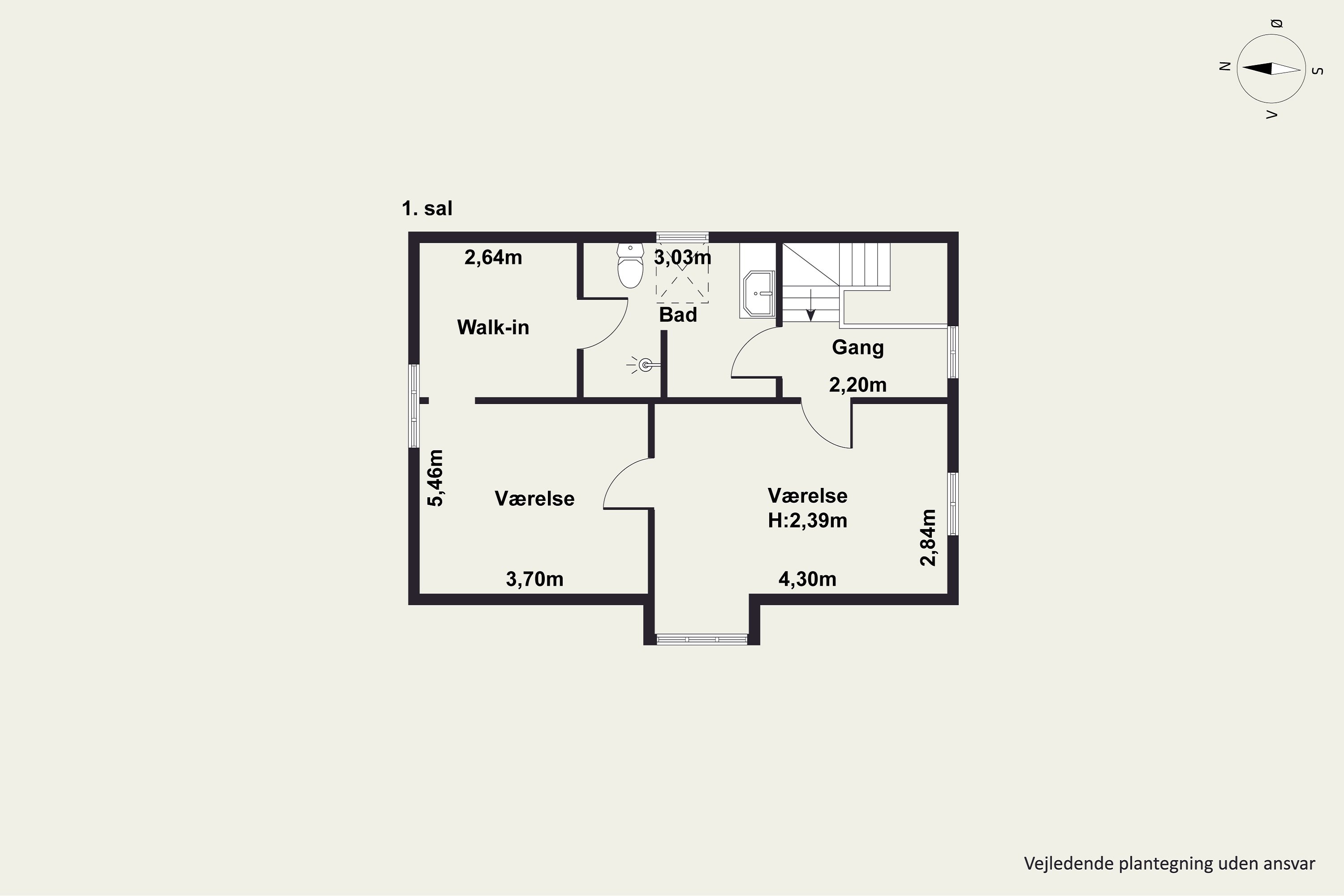 Plantegninger billede af Holstebrovej 33, 8800 Viborg