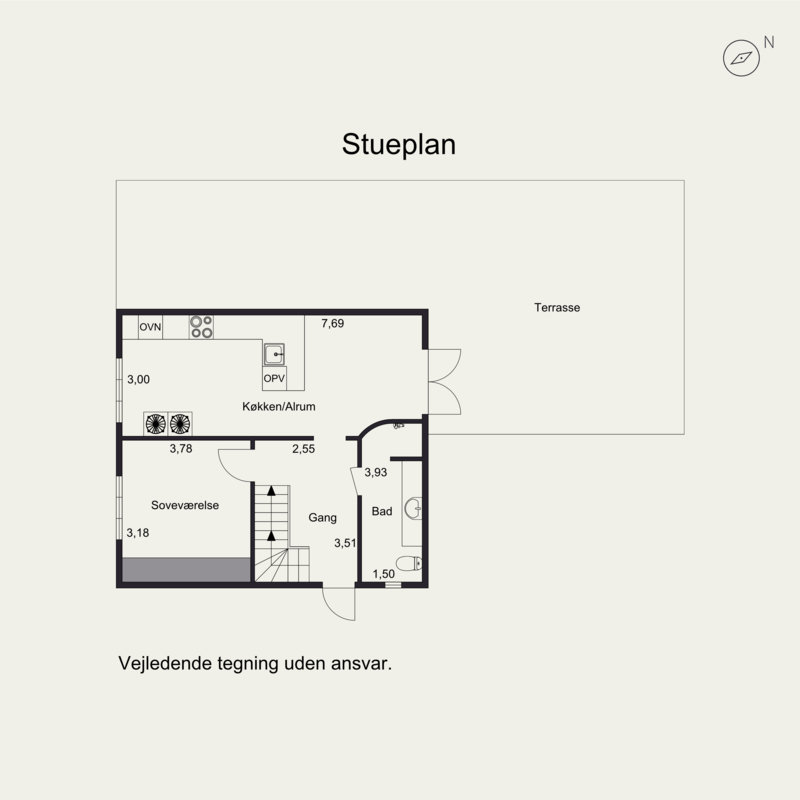 Plantegninger billede af Fjordglimt 26, Starup, 6100 Haderslev