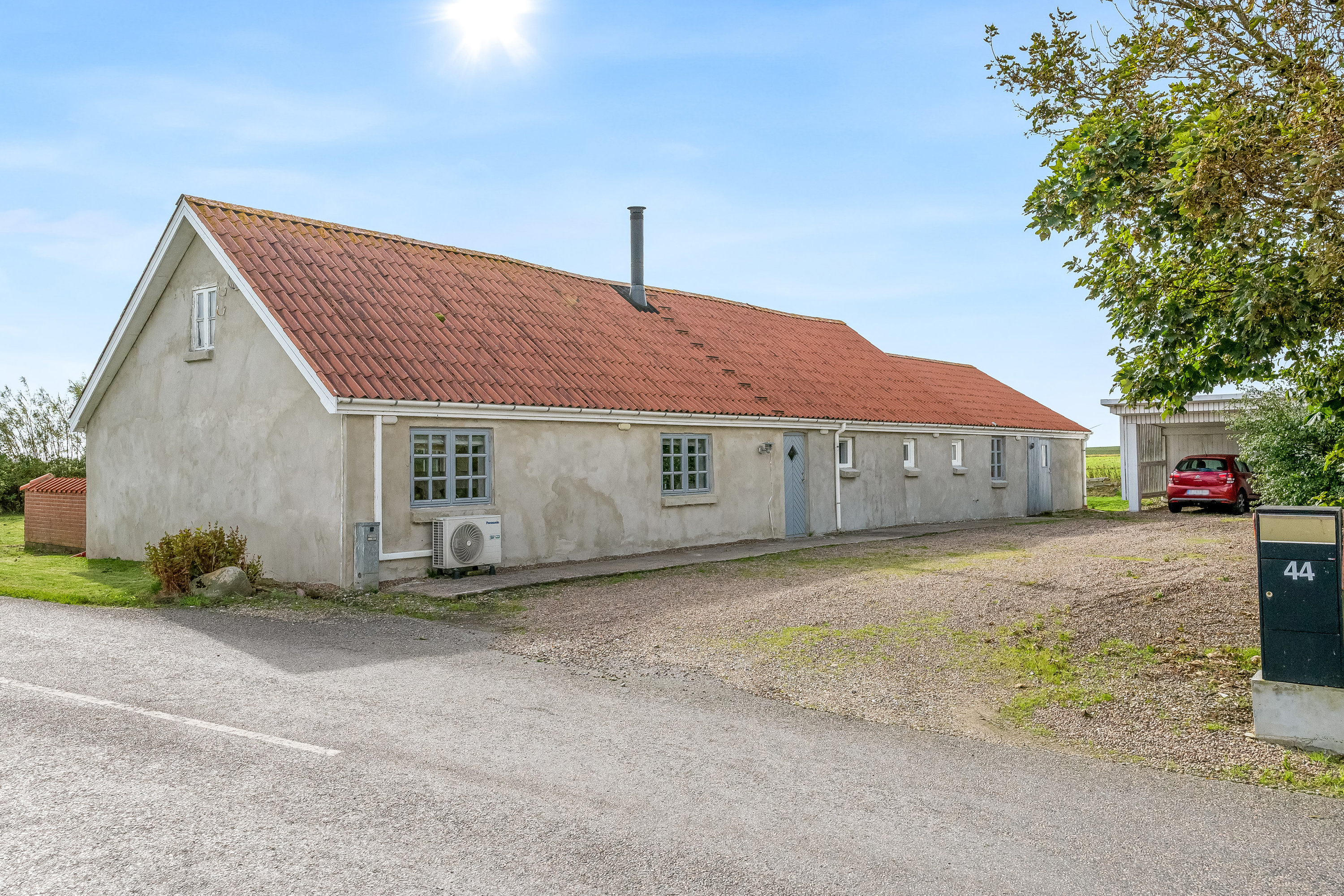 Fremhævet ejendommen billede i fuldskærmstilstand. Billede af Mullesgårdvej 44, Lomborg, 7620 Lemvig