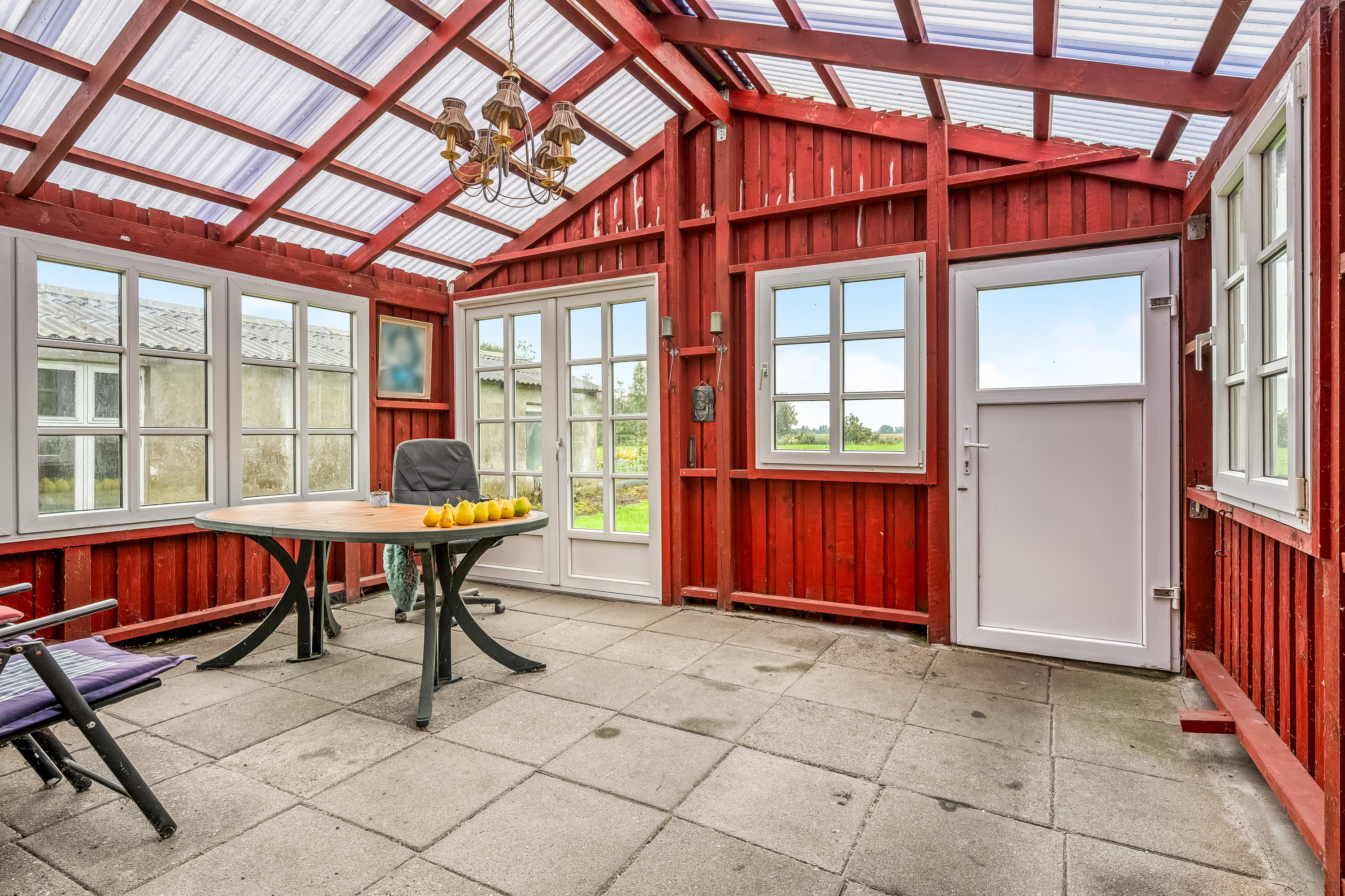 Fremhævet overdækket terrasse billede i fuldskærmstilstand. Billede af Ringkøbingvej 261, Hindsig, 6800 Varde