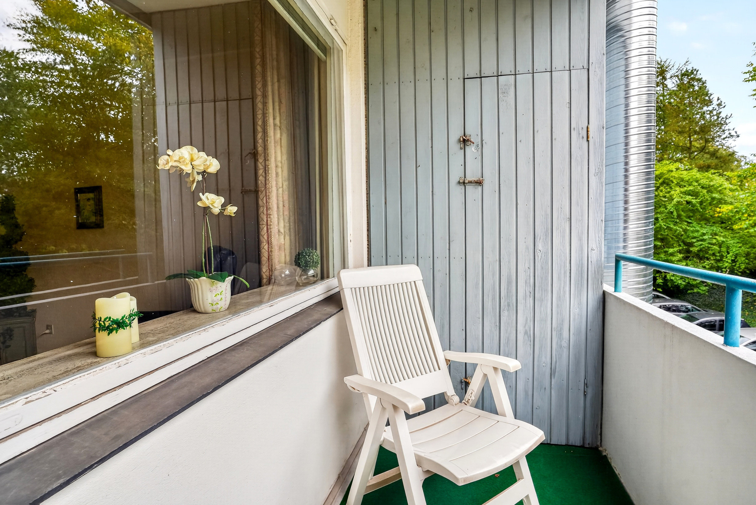 Fremhævet altan billede i fuldskærmstilstand. Billede af Søborg Hovedgade 207, 1. 1., 2860 Søborg