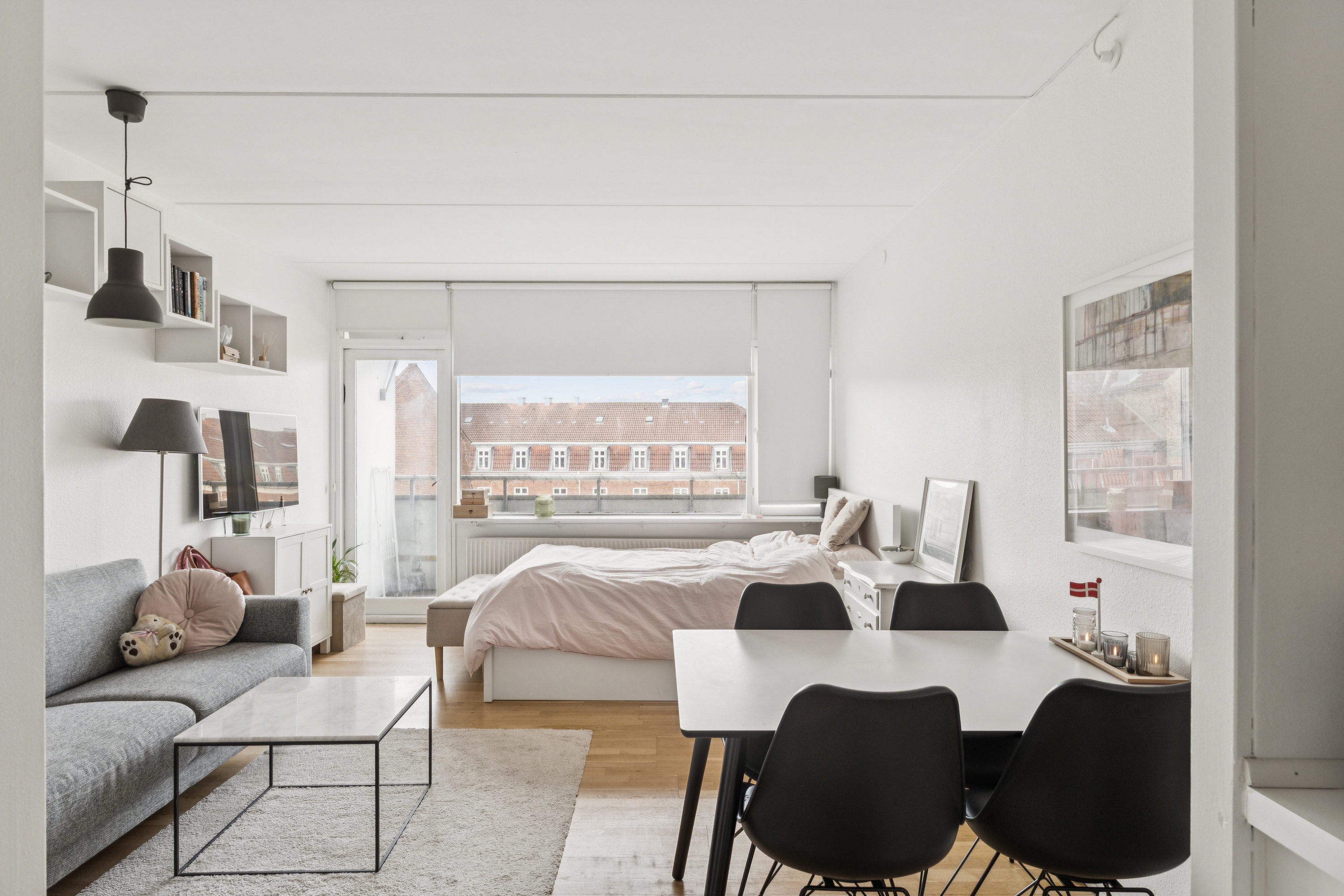 Fremhævet stue billede i fuldskærmstilstand. Billede af Drejøgade 26A, 5. 504., 2100 København Ø