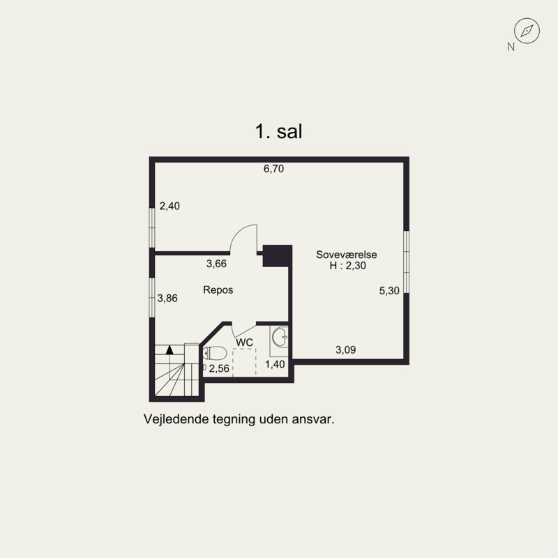 Plantegninger billede af Foldingbrovej 1B, 6670 Holsted