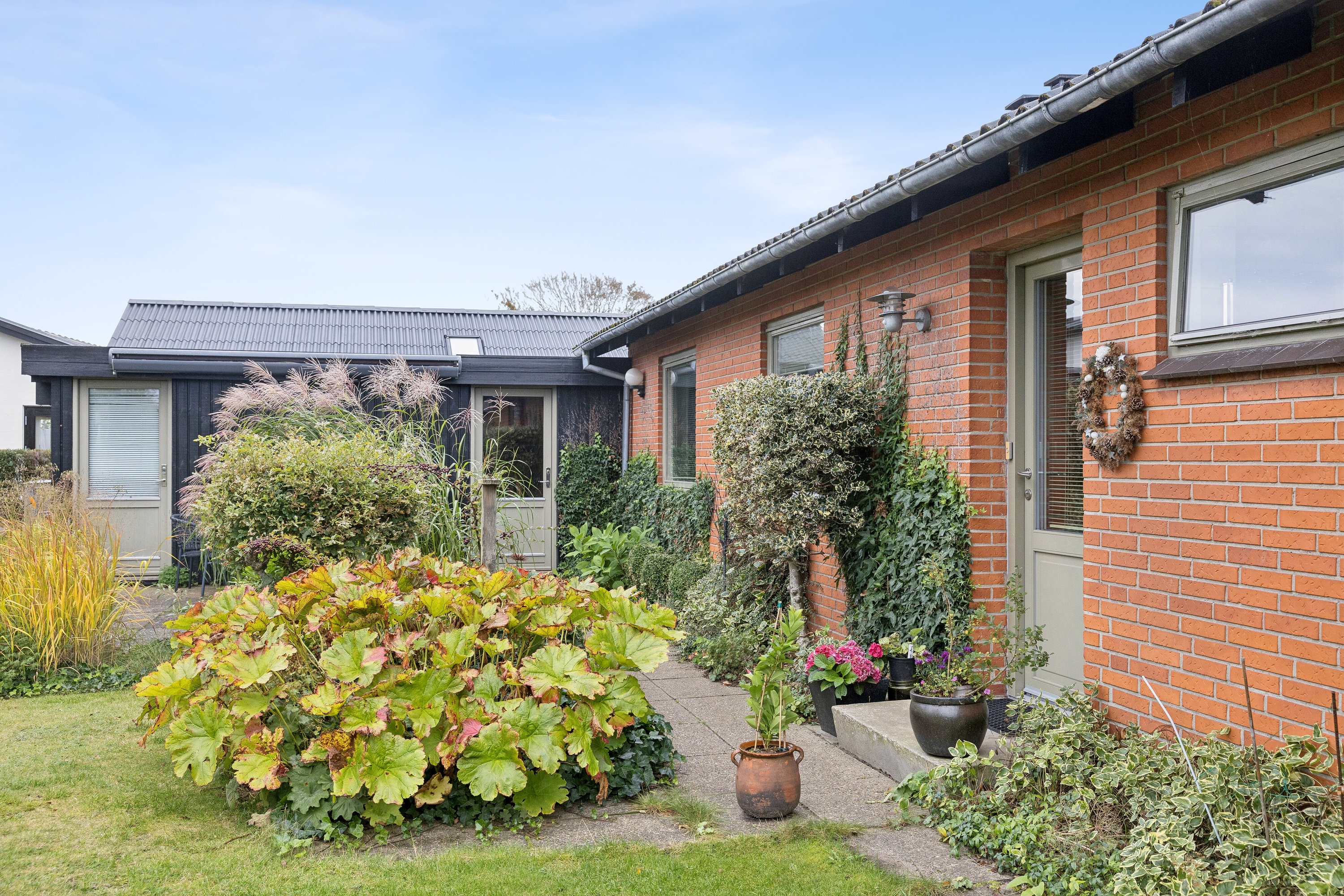 Fremhævet set fra haven billede i fuldskærmstilstand. Billede af Erantisvej 9, 9870 Sindal
