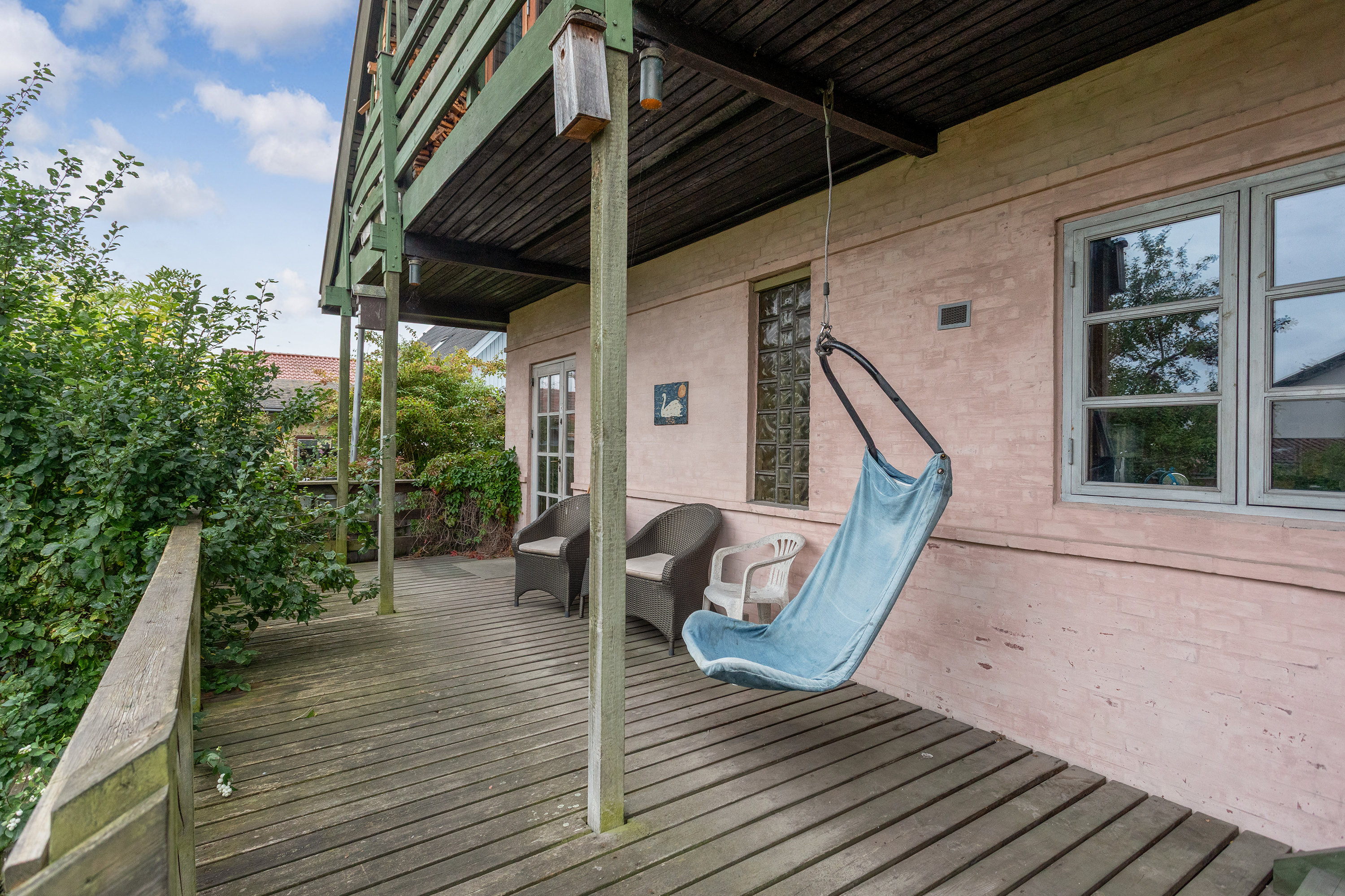 Fremhævet overdækket terrasse billede i fuldskærmstilstand. Billede af Nyvang Alle 21, 2770 Kastrup