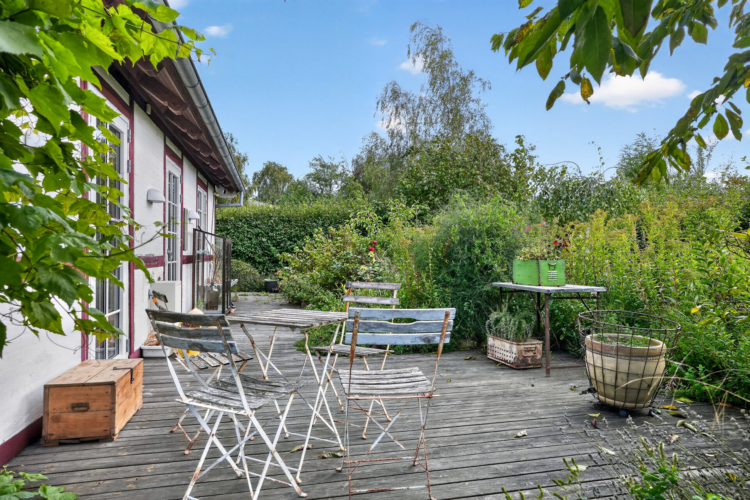 Fremhævet terrasse billede i fuldskærmstilstand. Billede af Vandværksvej 20B, 4581 Rørvig