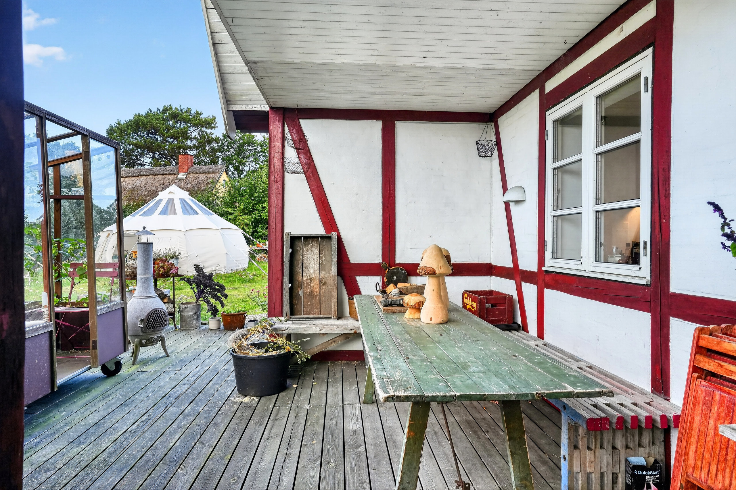 Fremhævet terrasse billede i fuldskærmstilstand. Billede af Vandværksvej 20B, 4581 Rørvig