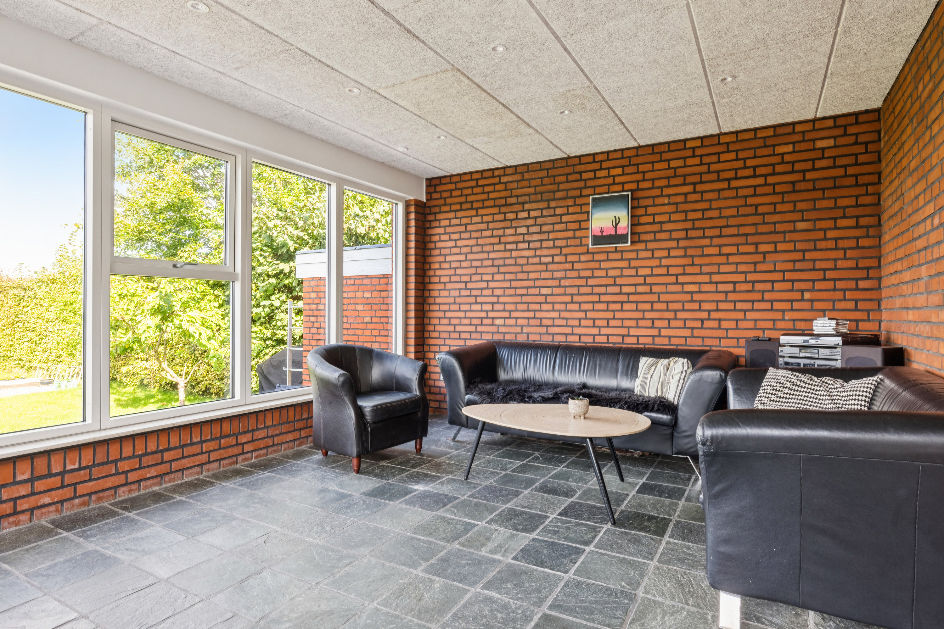 Fremhævet terrasse billede i fuldskærmstilstand. Billede af Vesterled 23, 8800 Viborg