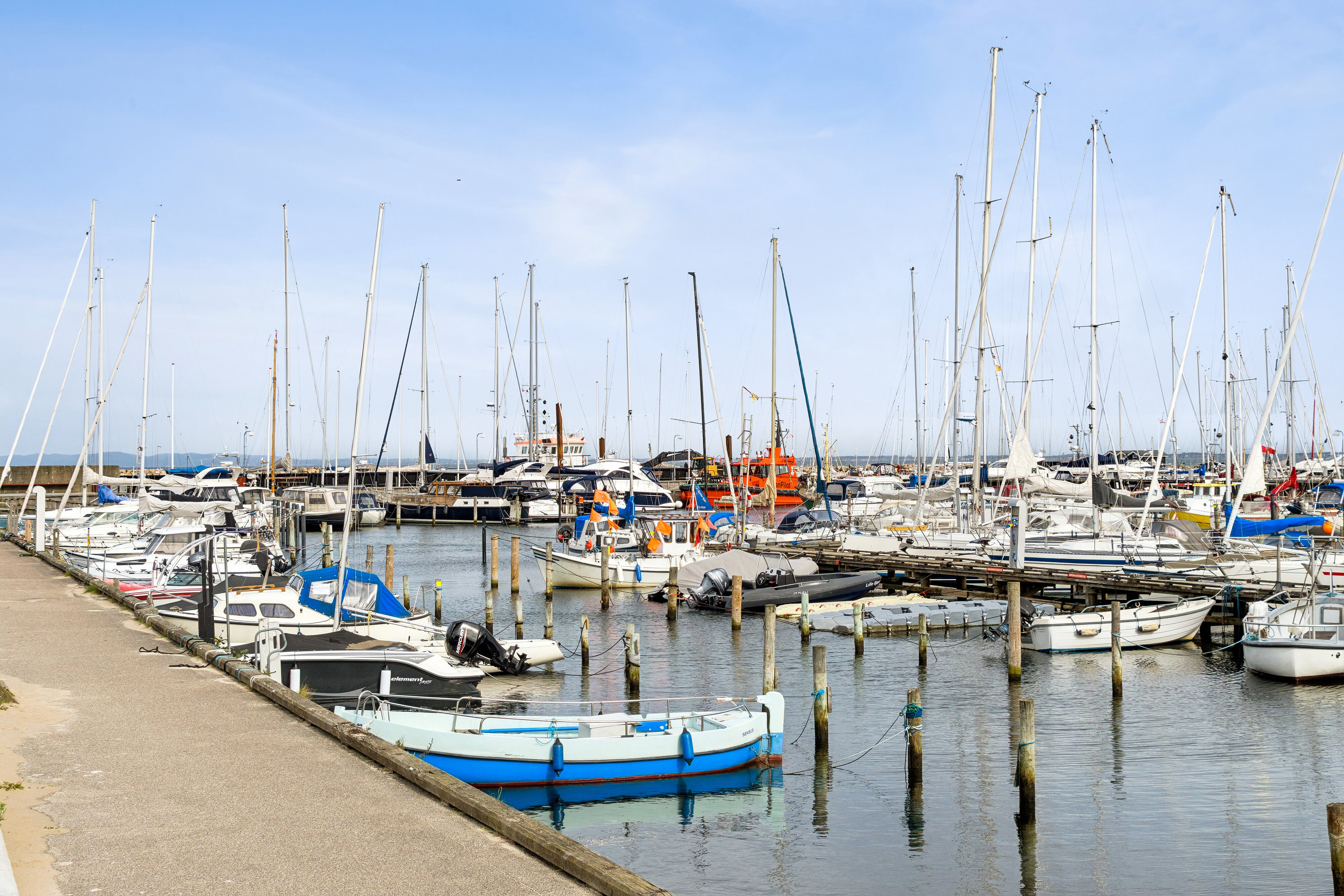 Fremhævet havudsigt billede i fuldskærmstilstand. Billede af Nordre Strandvej 351, 1. 4., 3100 Hornbæk