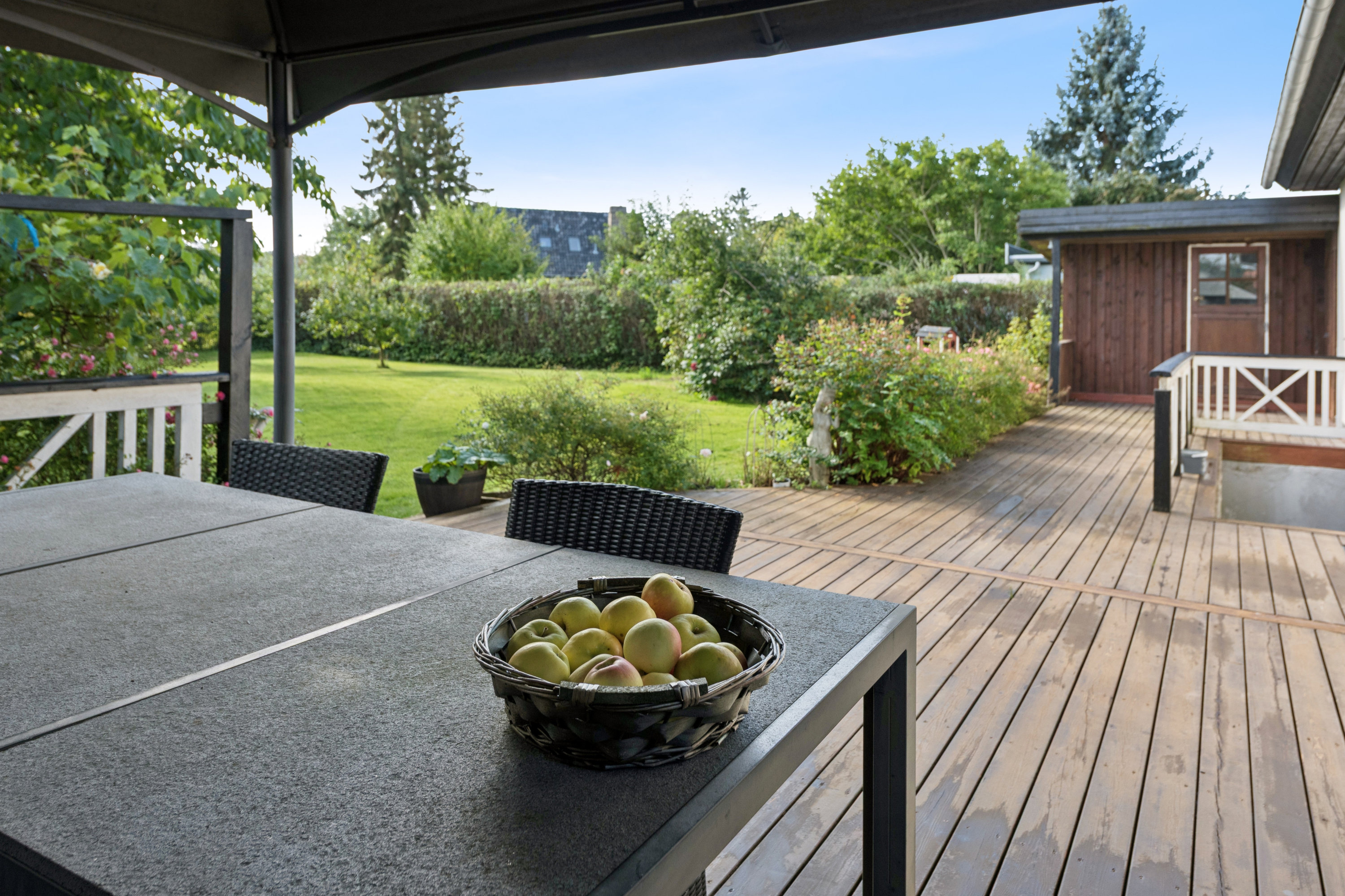 Fremhævet terrasse billede i fuldskærmstilstand. Billede af Stengårds Alle 217, 2860 Søborg