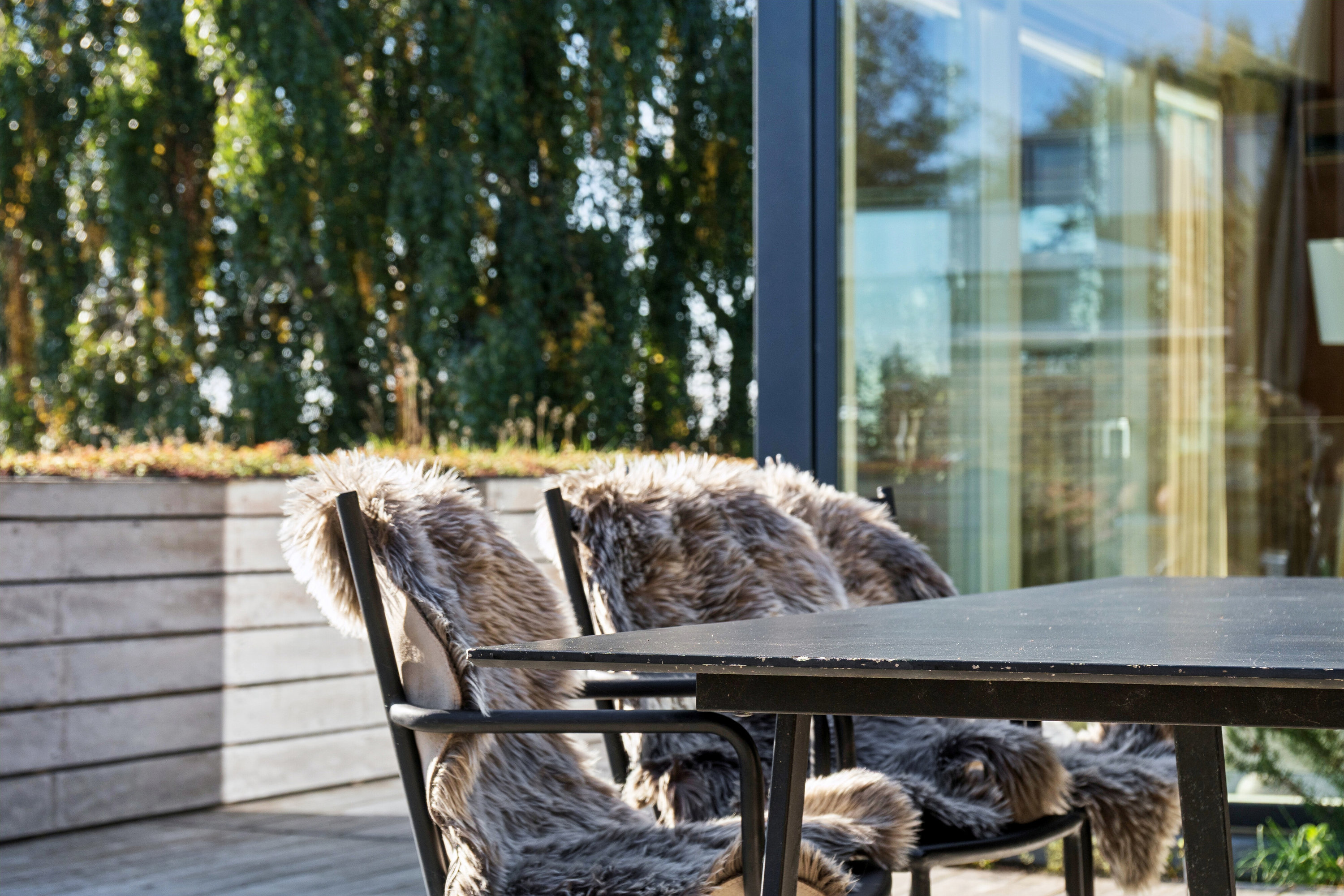 Fremhævet terrasse billede i fuldskærmstilstand. Billede af Bakkedraget 7, 8270 Højbjerg