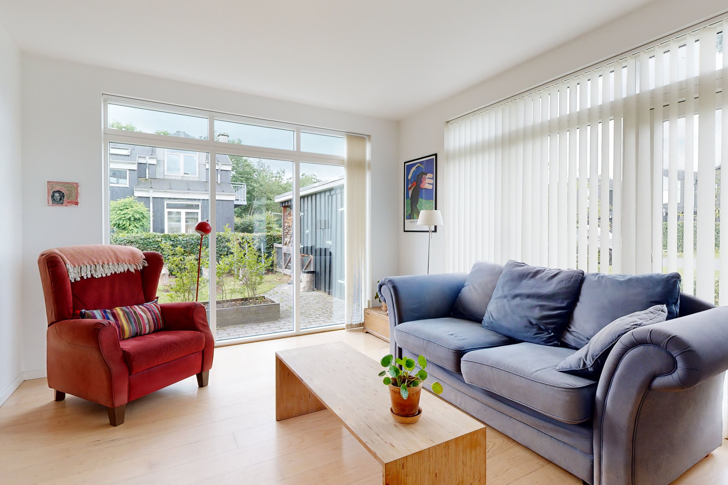 Fremhævet stue billede i fuldskærmstilstand. Billede af Videbechs Alle 23, Hald Ege, 8800 Viborg