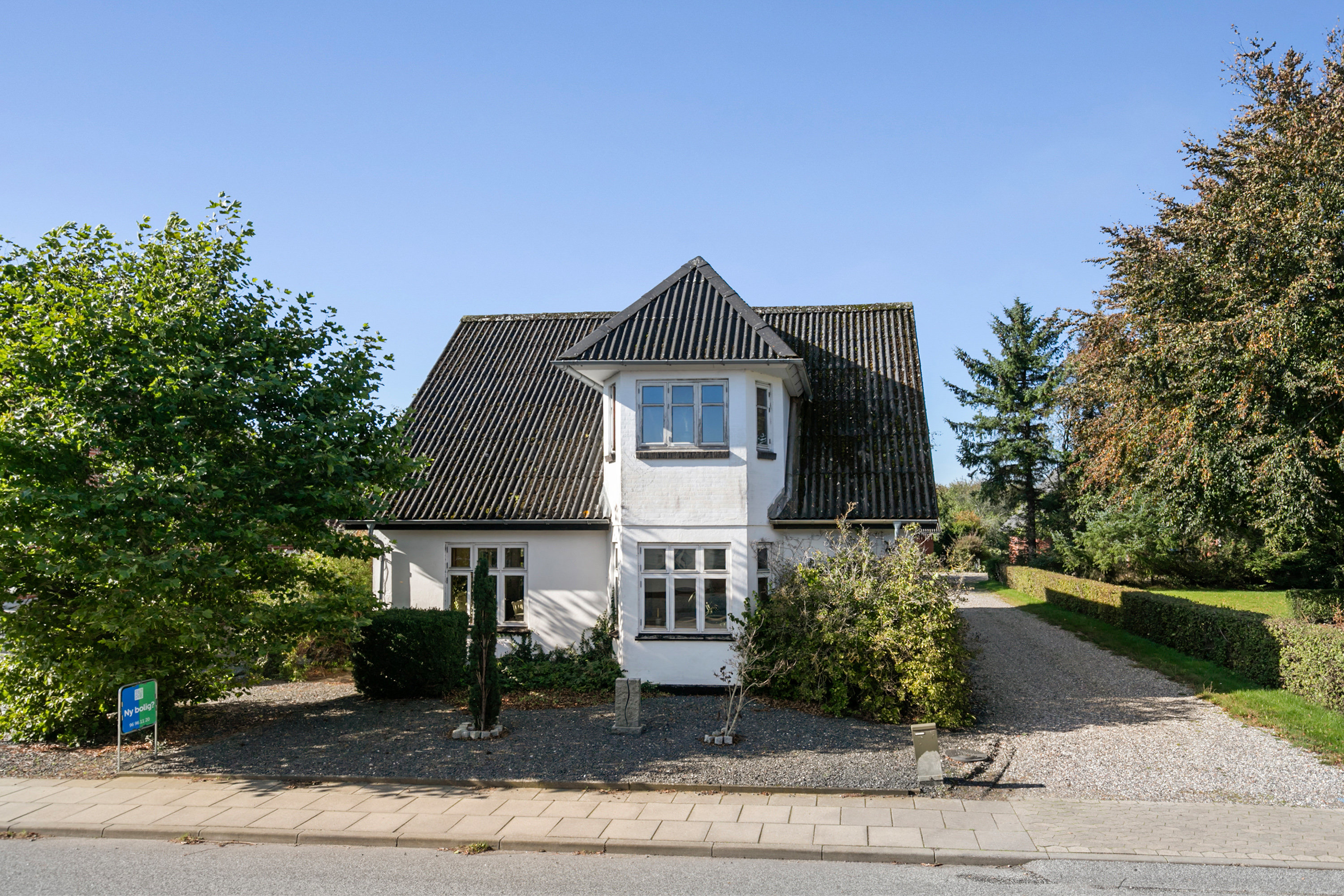 Fremhævet facade billede i fuldskærmstilstand. Billede af Nr Øksevej 23, Halvrimmen, 9460 Brovst