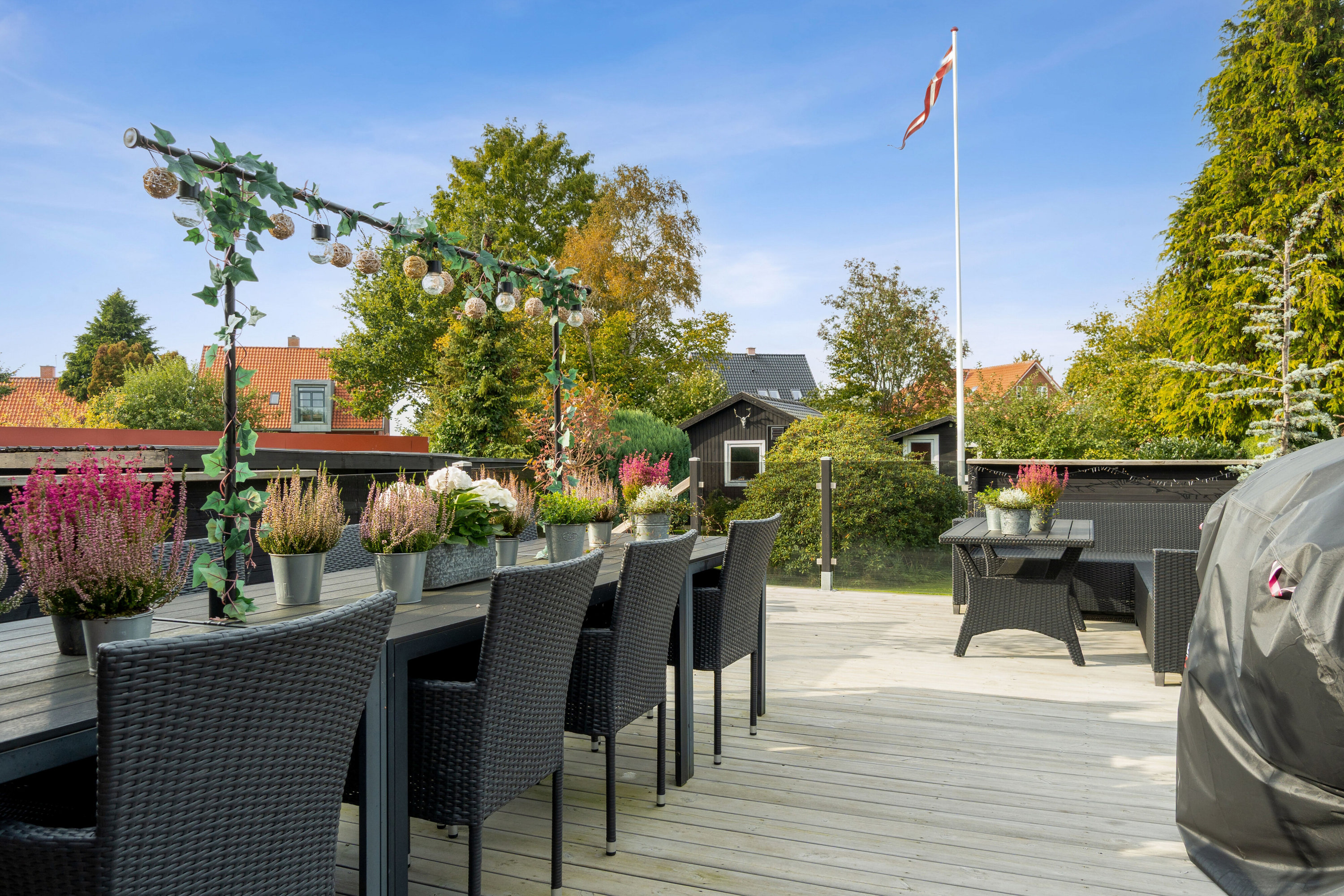 Fremhævet terrasse billede i fuldskærmstilstand. Billede af Køgevej 21, 4700 Næstved