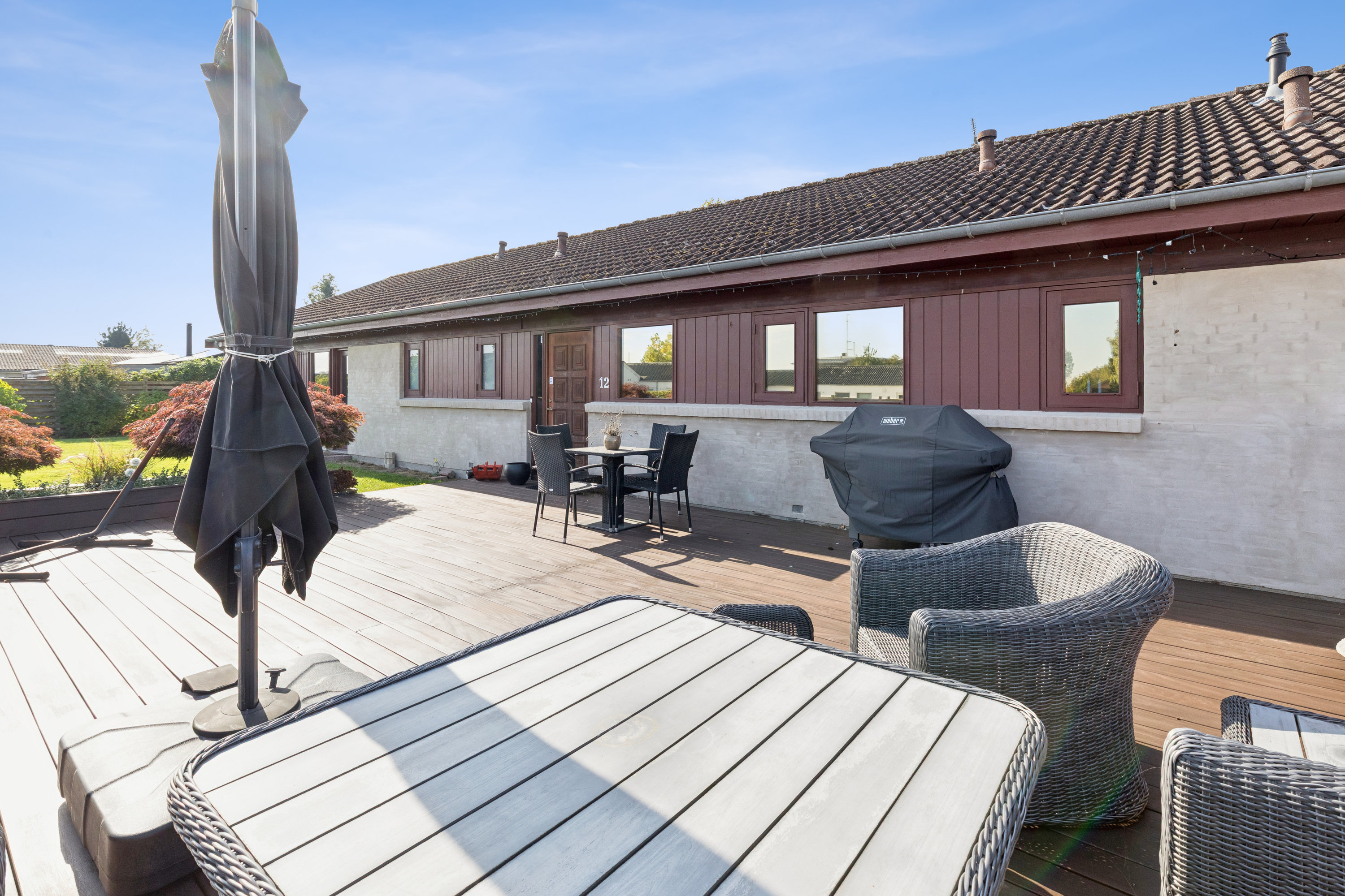 Fremhævet terrasse billede i fuldskærmstilstand. Billede af Vandmestervej 12, 2630 Taastrup