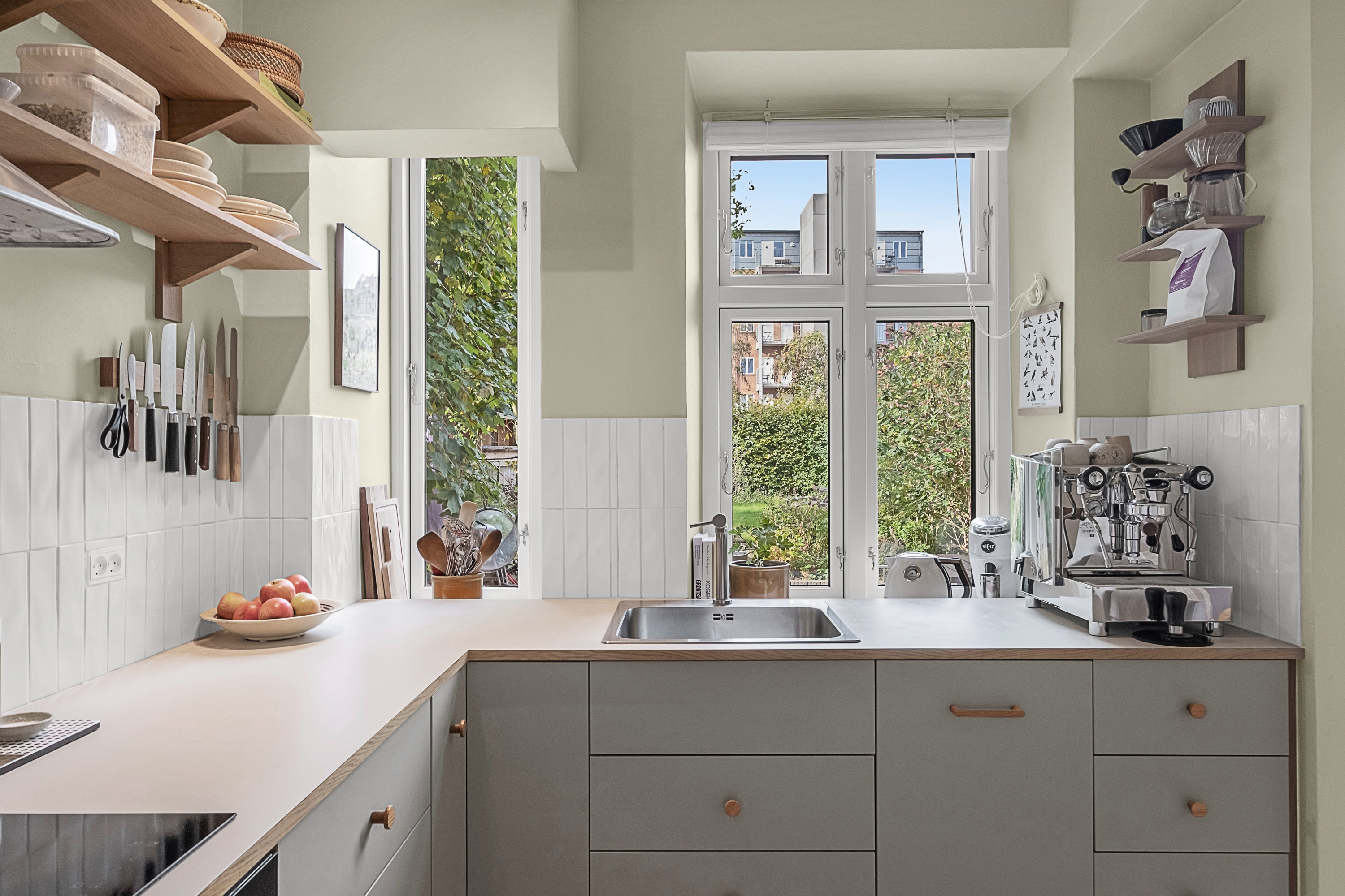 Fremhævet køkken billede i fuldskærmstilstand. Billede af St.St. Blichers Gade 22, st., 8000 Aarhus C