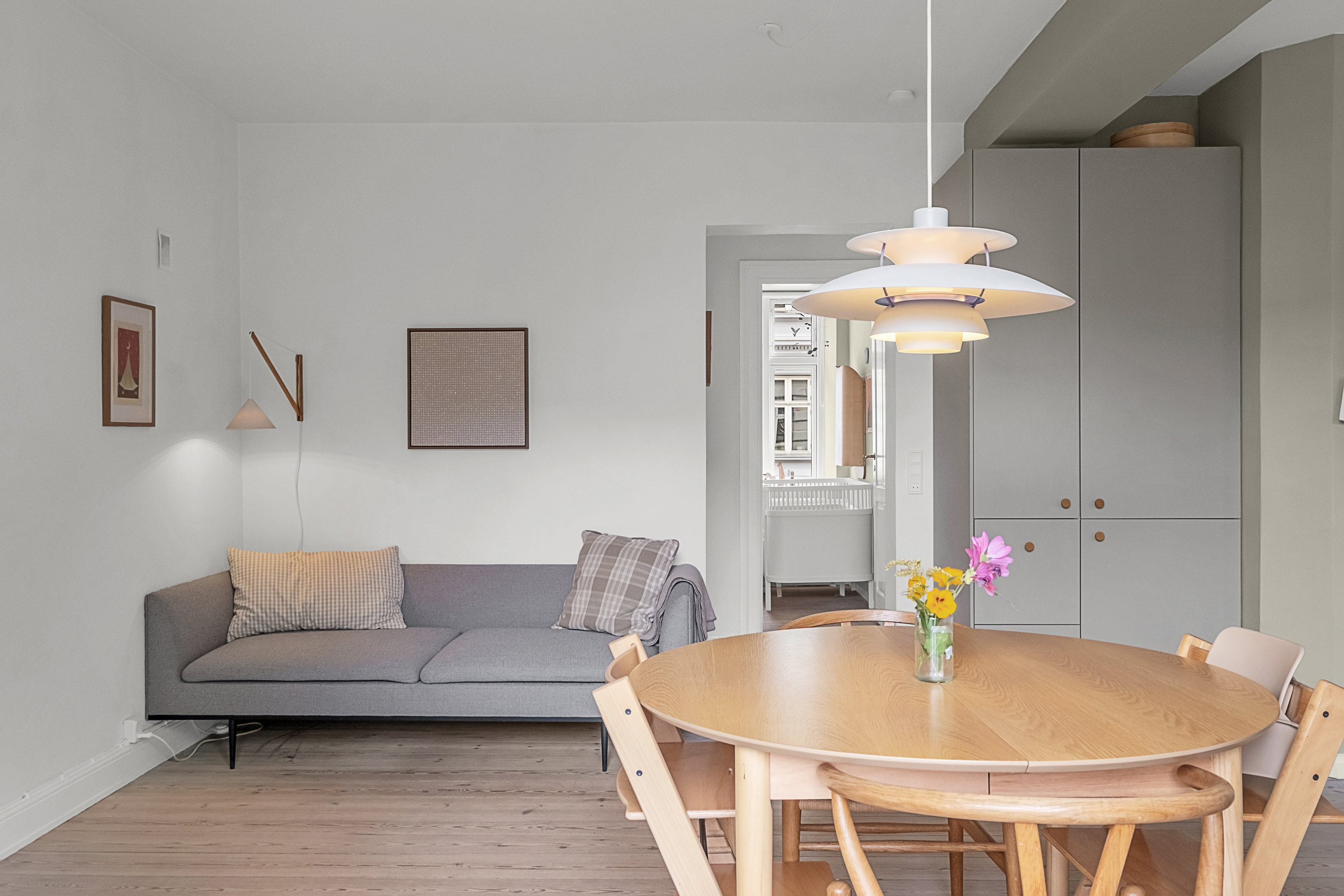 Fremhævet stue billede i fuldskærmstilstand. Billede af St.St. Blichers Gade 22, st., 8000 Aarhus C