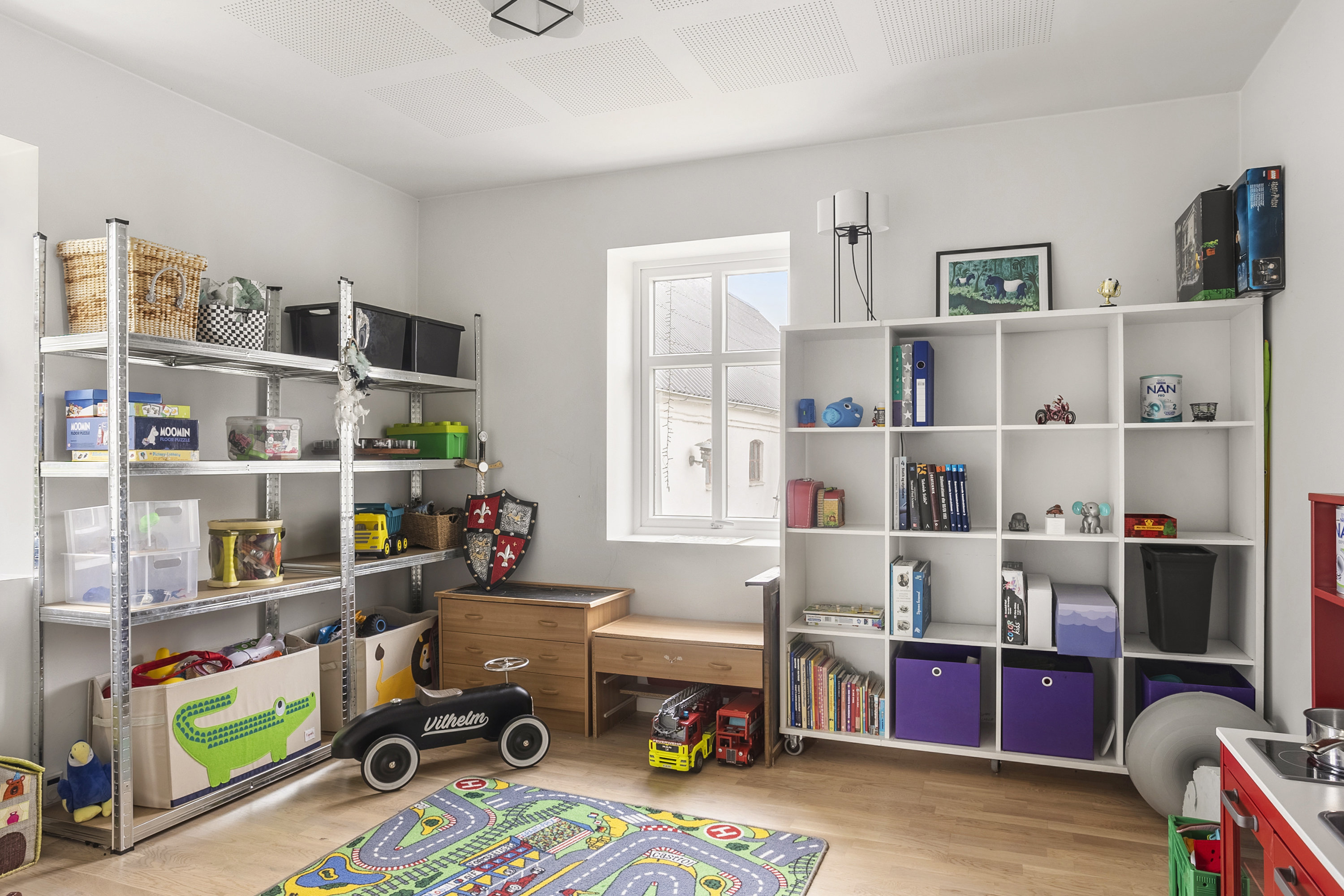 Fremhævet soveværelse billede i fuldskærmstilstand. Billede af Ribevej 55, Folding, 6650 Brørup