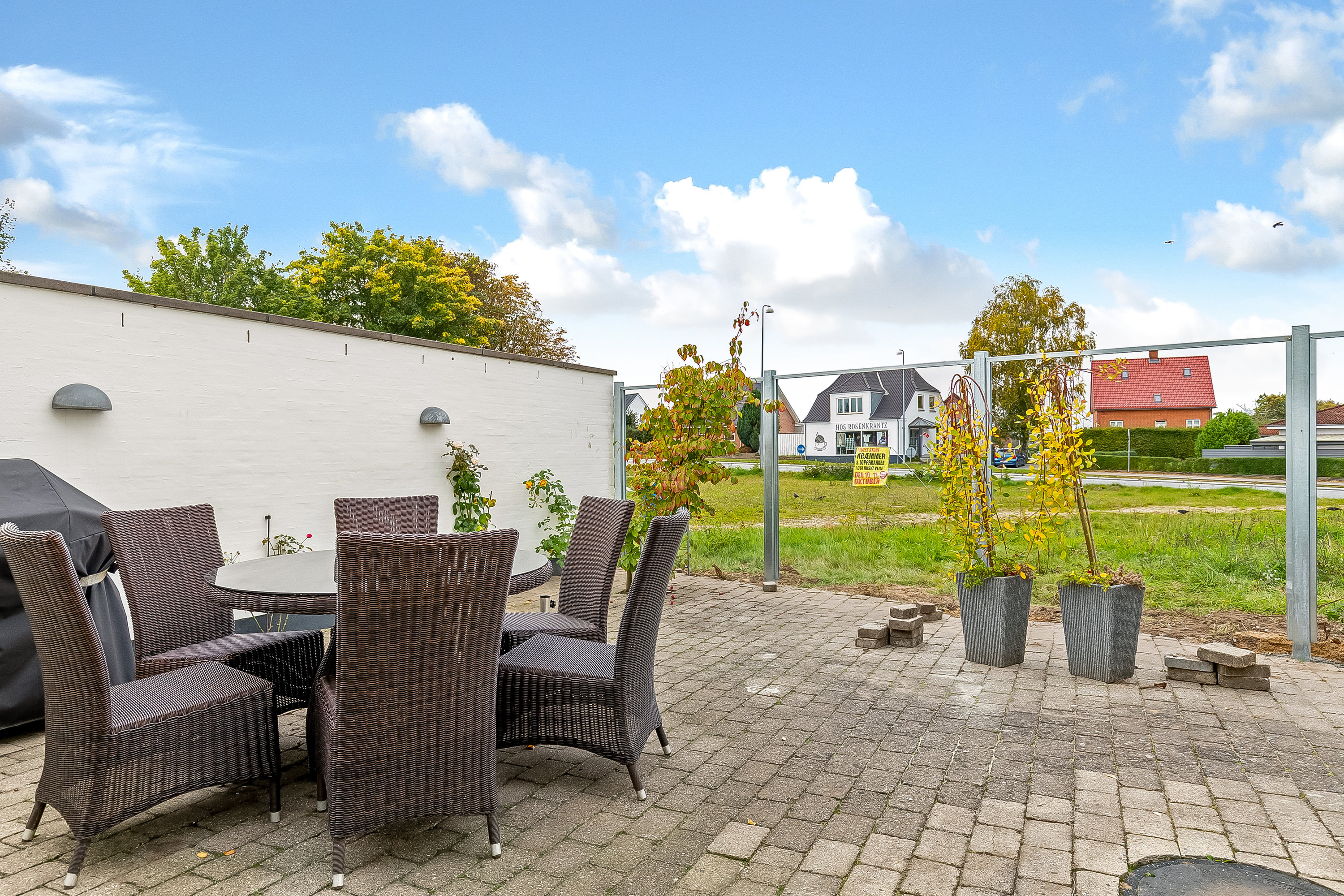 Fremhævet terrasse billede i fuldskærmstilstand. Billede af Buen 6, Søndermarken, 7100 Vejle
