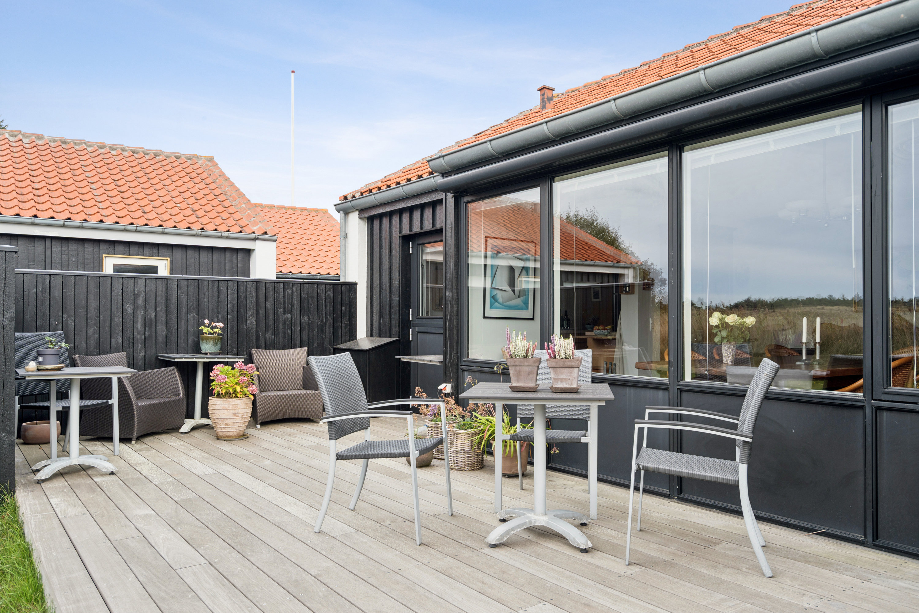 Fremhævet terrasse billede i fuldskærmstilstand. Billede af Fredensklit 5A, Vesterby, 9990 Skagen