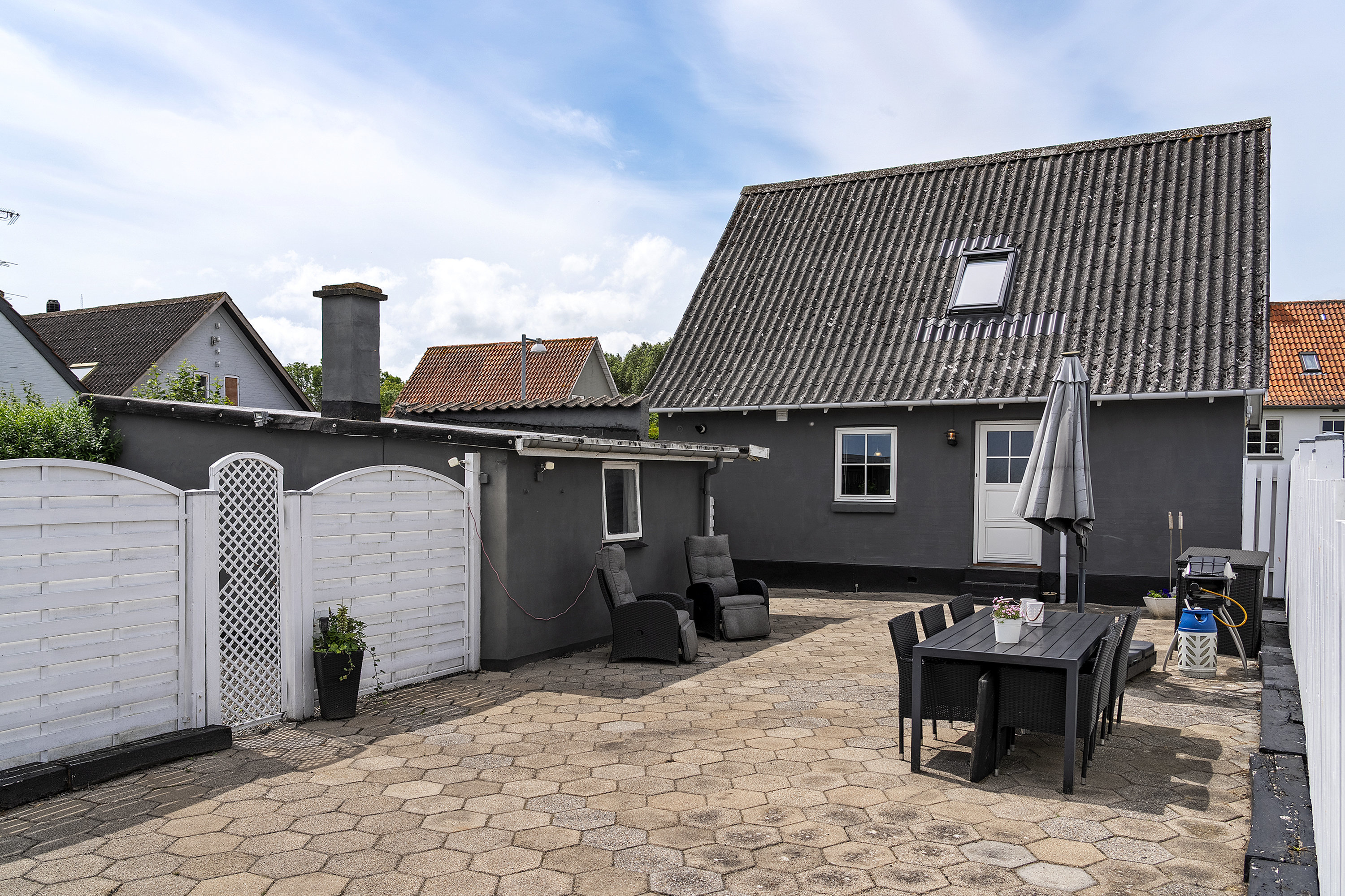 Fremhævet terrasse billede i fuldskærmstilstand. Billede af Bygaden 5, Kundby, 4520 Svinninge