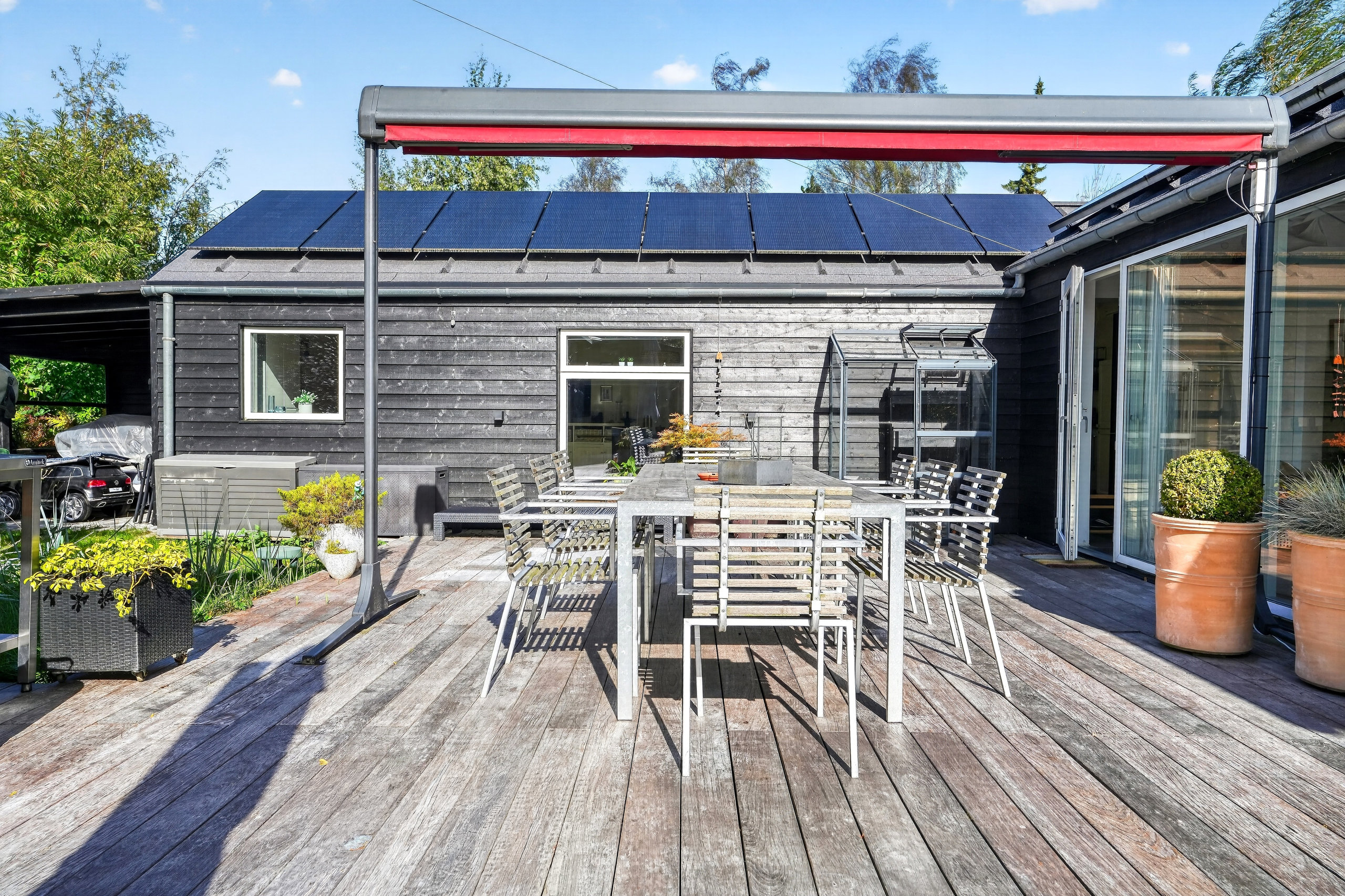 Fremhævet terrasse billede i fuldskærmstilstand. Billede af Lysbovej 2, 4581 Rørvig