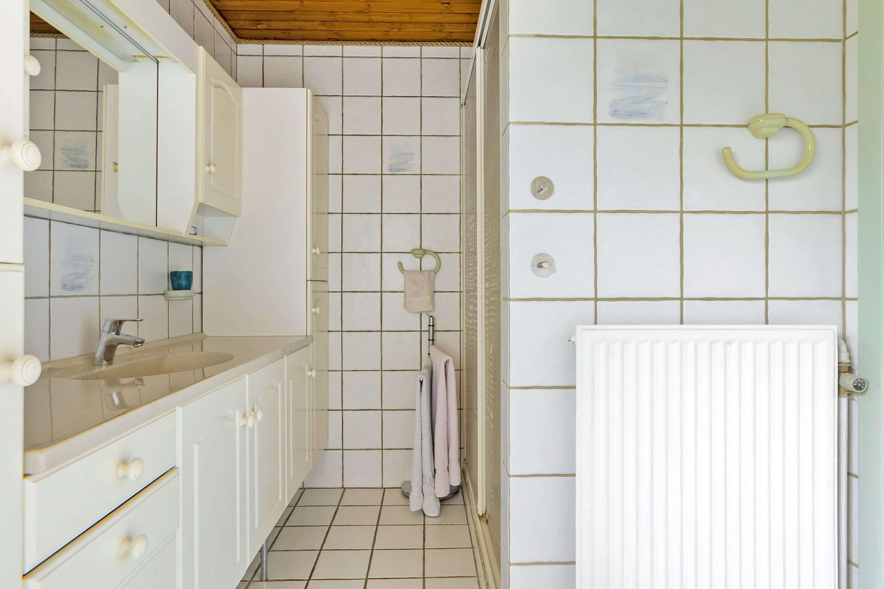 Fremhævet badeværelse billede i fuldskærmstilstand. Billede af Mosevej 6, Løjt Kirkeby, 6200 Aabenraa