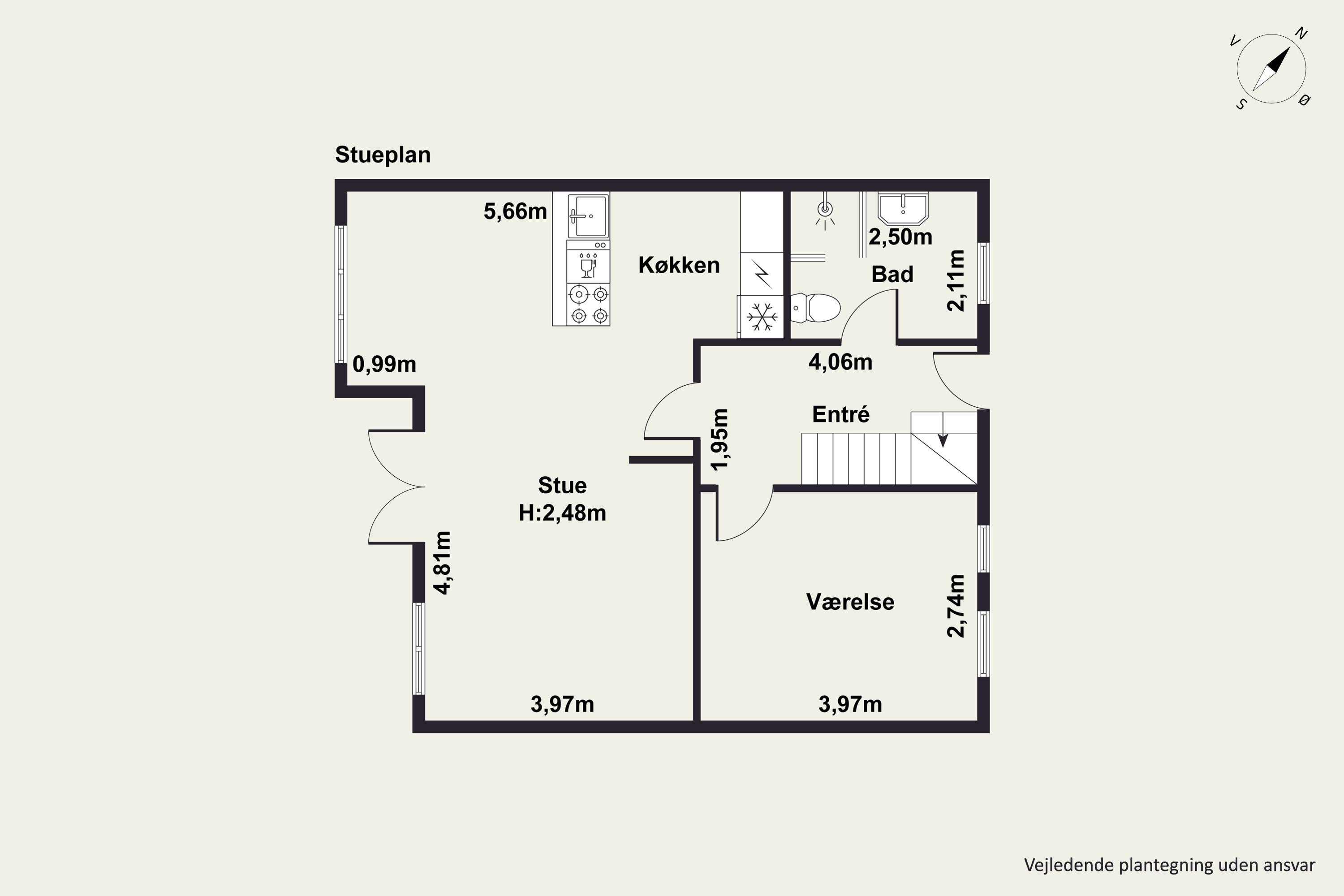 Plantegninger billede af Fyrrevang 58, 2830 Virum