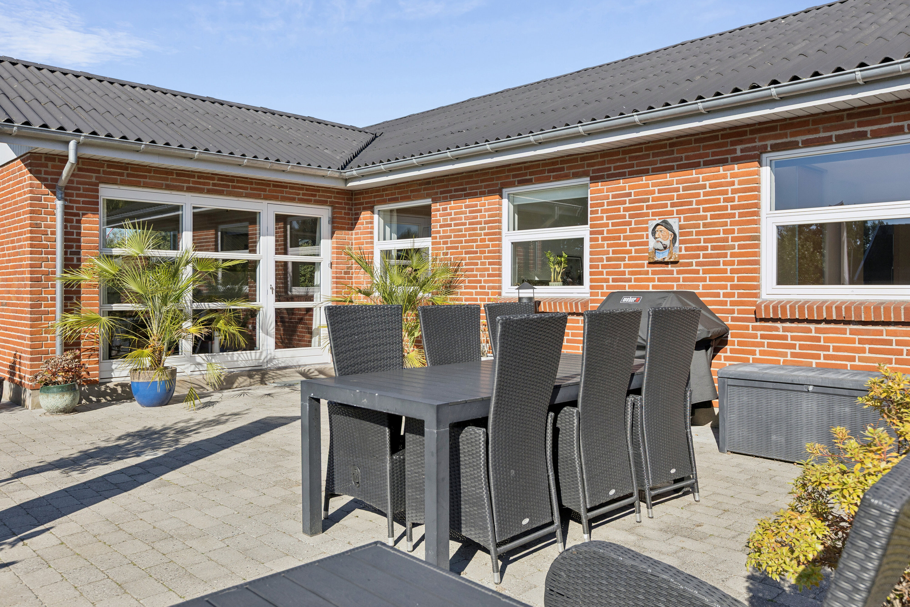 Fremhævet terrasse billede i fuldskærmstilstand. Billede af Tiendevej 1, 4760 Vordingborg