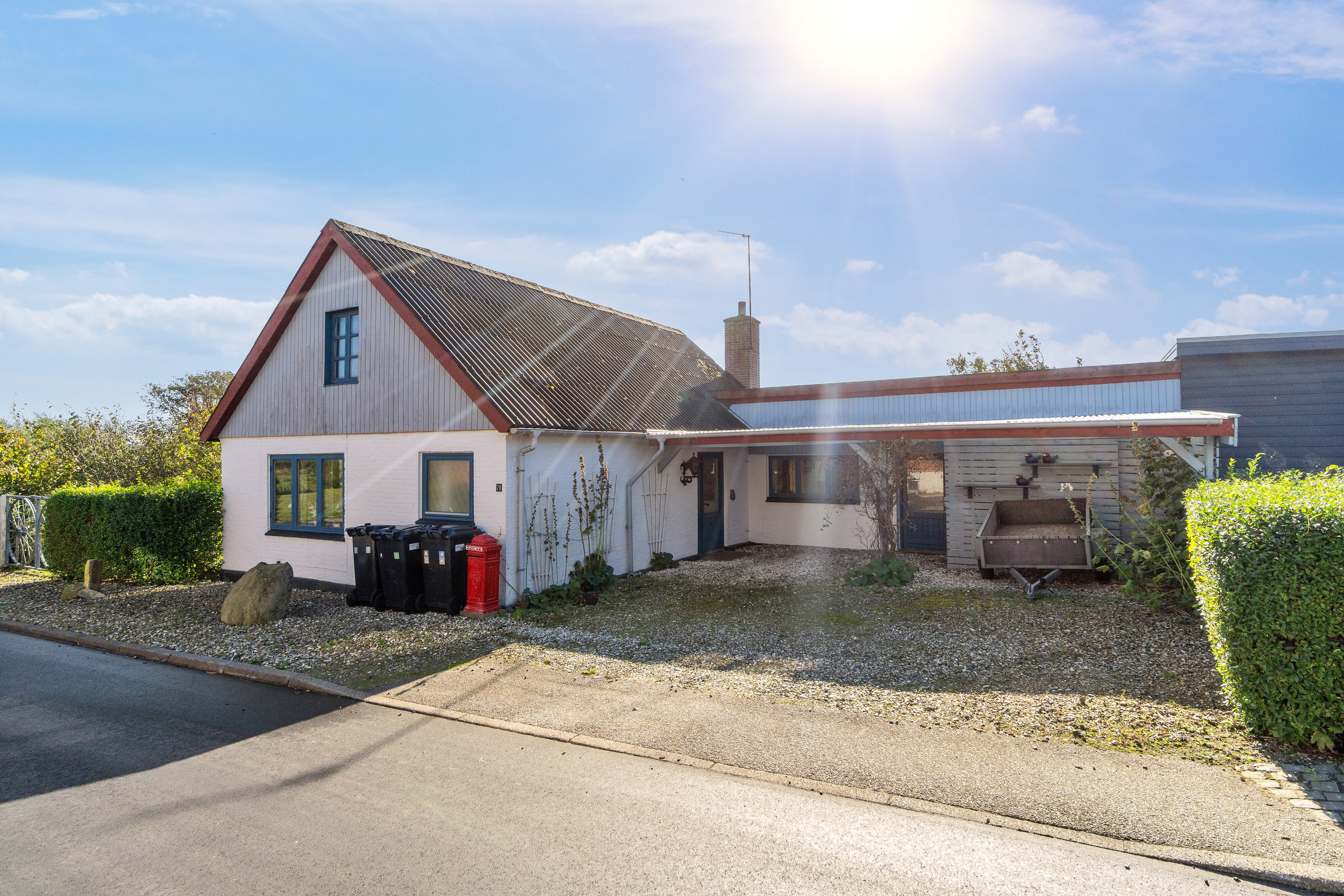 Fremhævet facade billede i fuldskærmstilstand. Billede af Morup Møllevej 79, Morup Mølle, 7755 Bedsted Thy