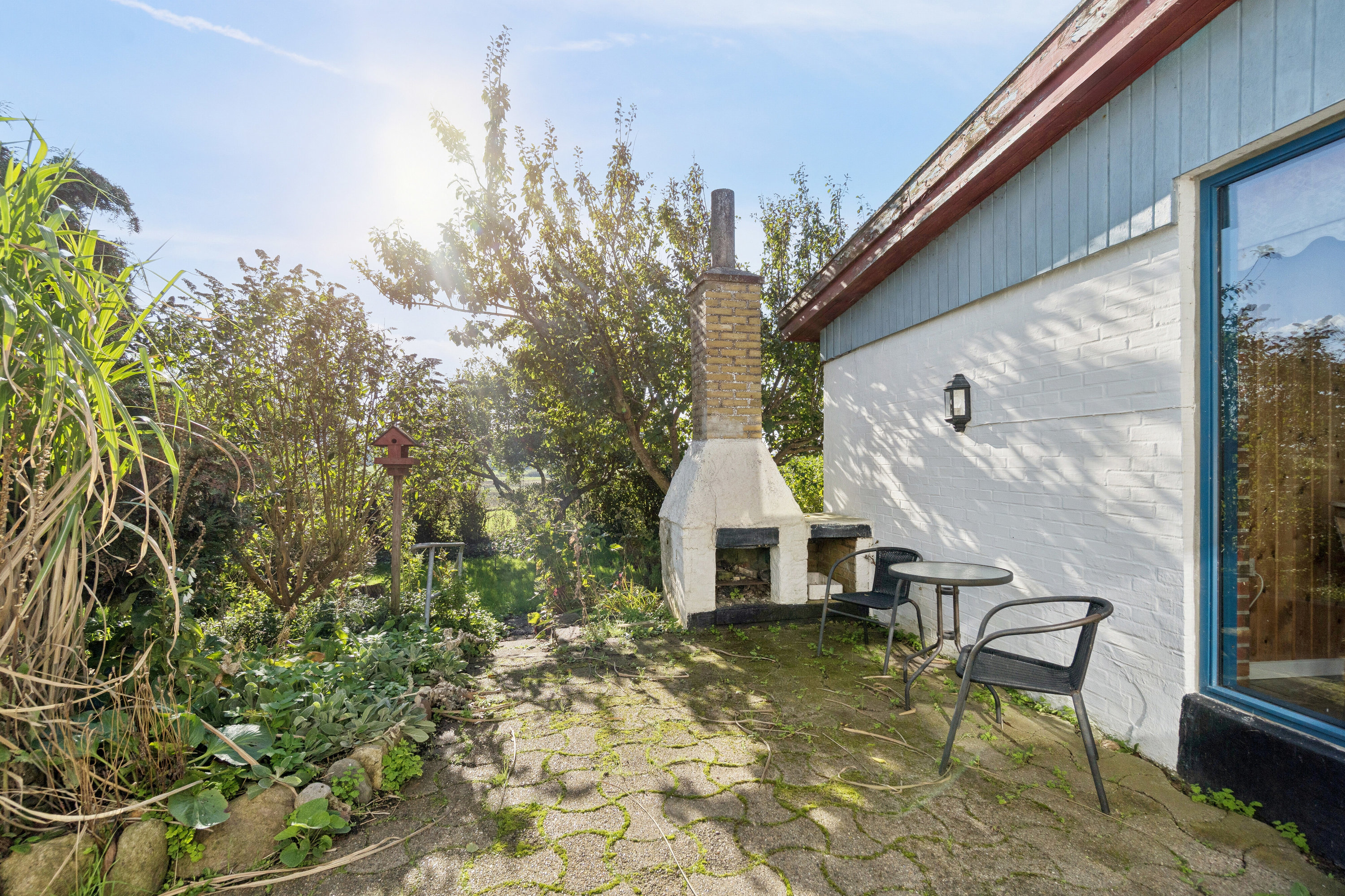Fremhævet terrasse billede i fuldskærmstilstand. Billede af Morup Møllevej 79, Morup Mølle, 7755 Bedsted Thy