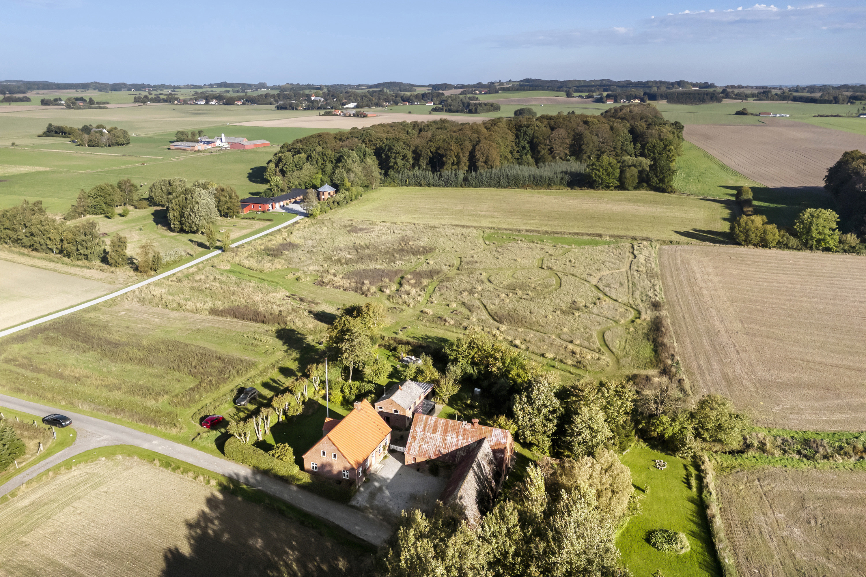 Fremhævet område billede i fuldskærmstilstand. Billede af Snareskovvej 4, Ørridslev, 8732 Hovedgård