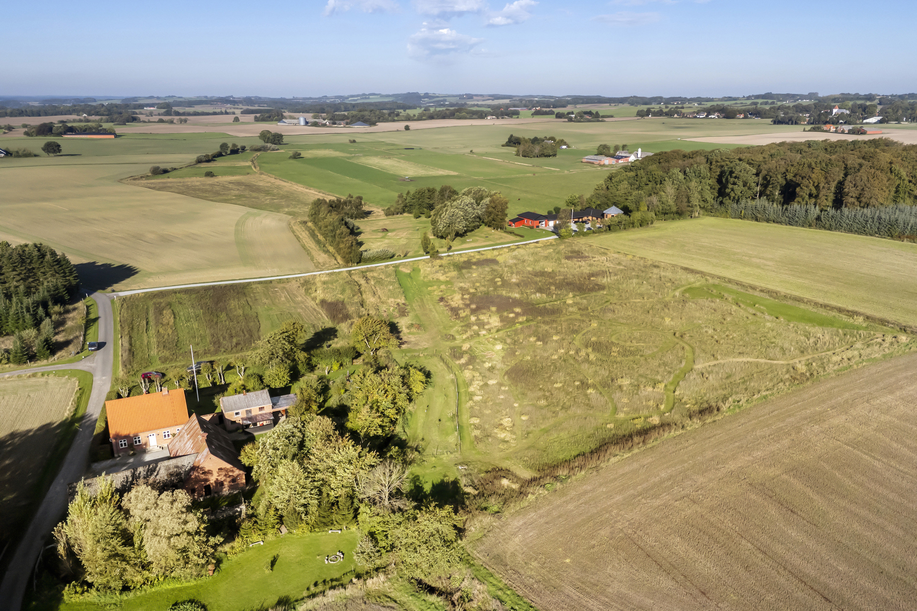 Fremhævet område billede i fuldskærmstilstand. Billede af Snareskovvej 4, Ørridslev, 8732 Hovedgård