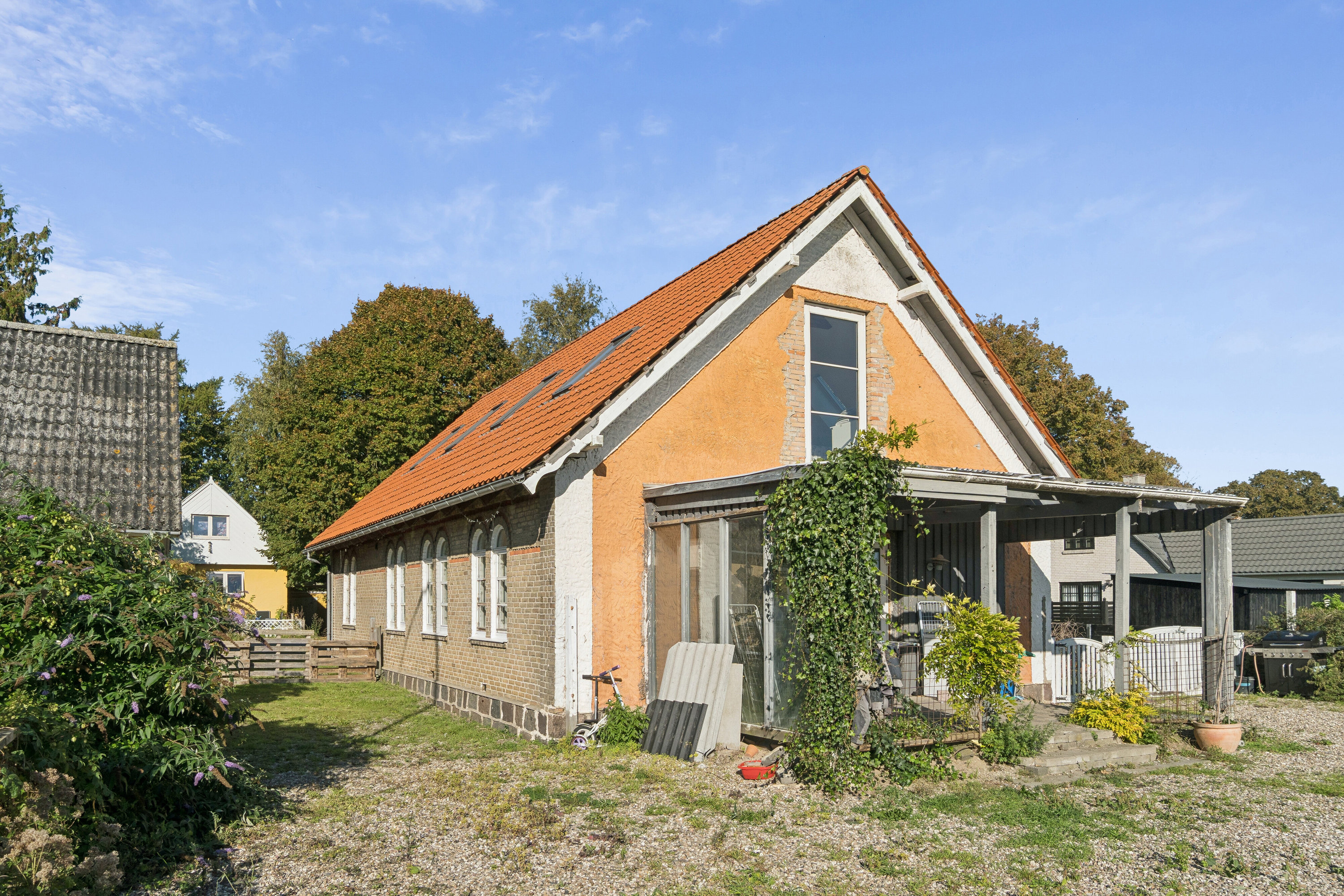 Fremhævet set fra vejen billede i fuldskærmstilstand. Billede af Møllevej 12, Tornemark, 4262 Sandved