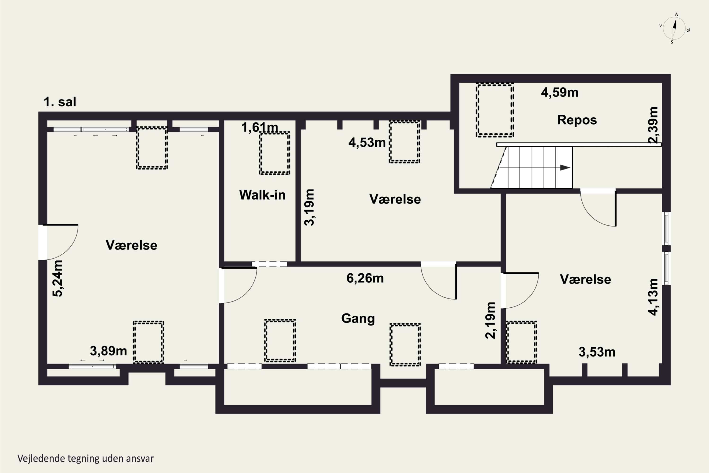 Plantegninger billede af Møllevej 12, Tornemark, 4262 Sandved