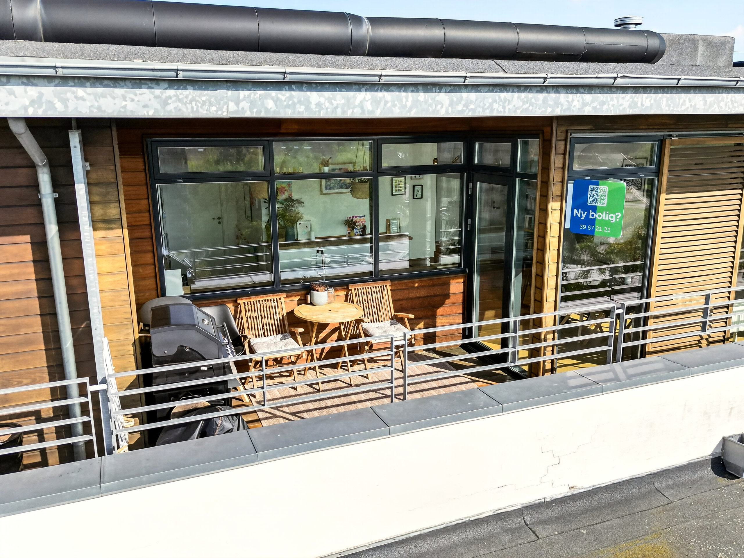 Fremhævet luftfoto billede i fuldskærmstilstand. Billede af Gyngemose Parkvej 3, 6. th., 2860 Søborg