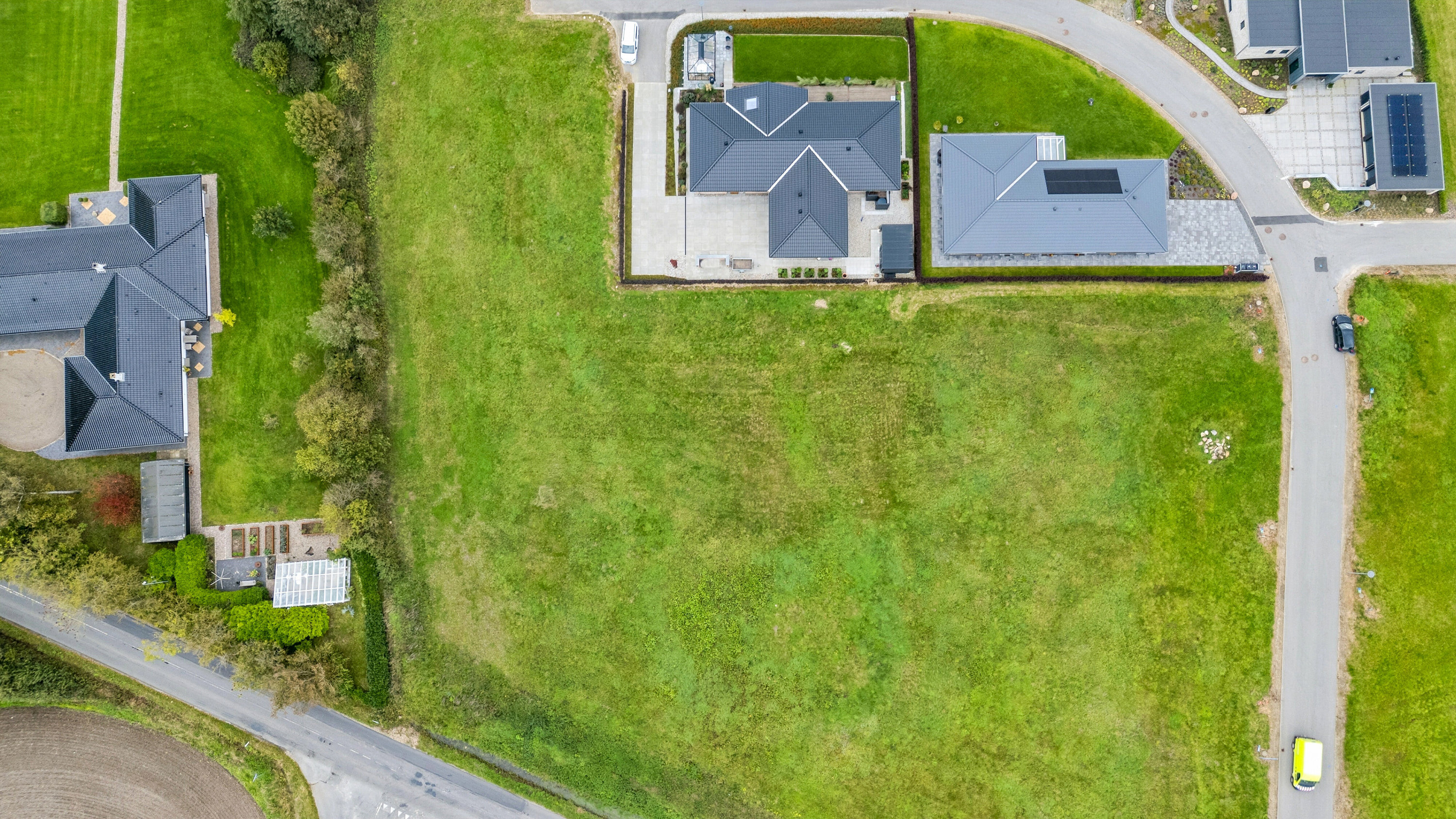 Fremhævet luftfoto billede i fuldskærmstilstand. Billede af Vennersminde 3, 6200 Aabenraa