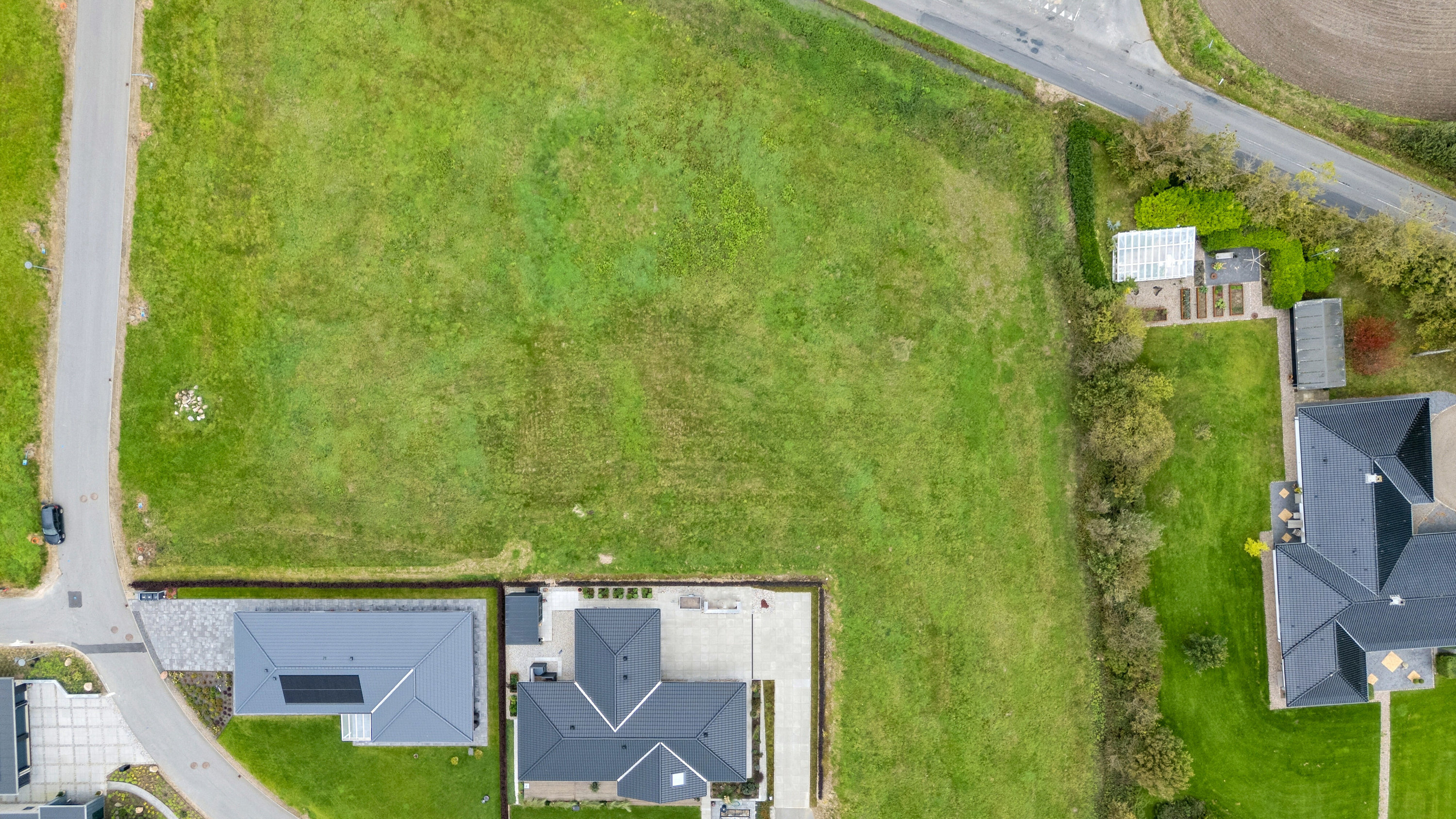 Fremhævet luftfoto billede i fuldskærmstilstand. Billede af Vennersminde 3, 6200 Aabenraa