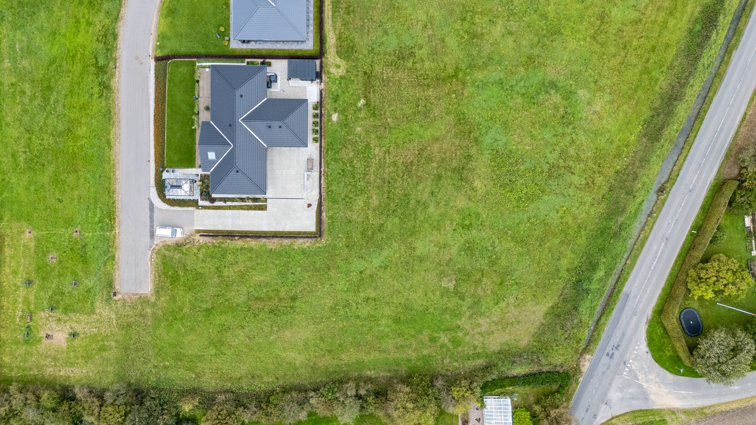 Fremhævet luftfoto billede i fuldskærmstilstand. Billede af Vennersminde 3, 6200 Aabenraa
