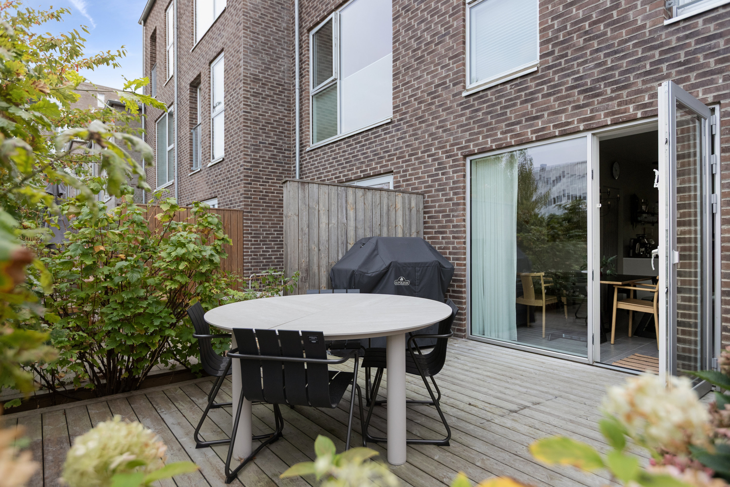 Fremhævet terrasse billede i fuldskærmstilstand. Billede af Richard Mortensens Vej 10T, 2300 København S