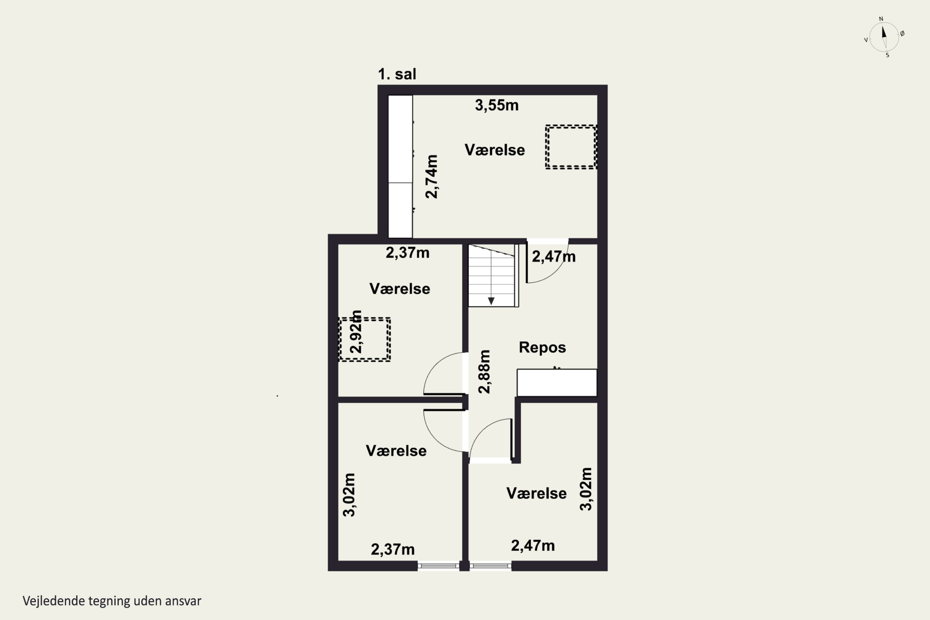 Plantegninger billede af Hedevejen 22, Nordenbro, 5932 Humble