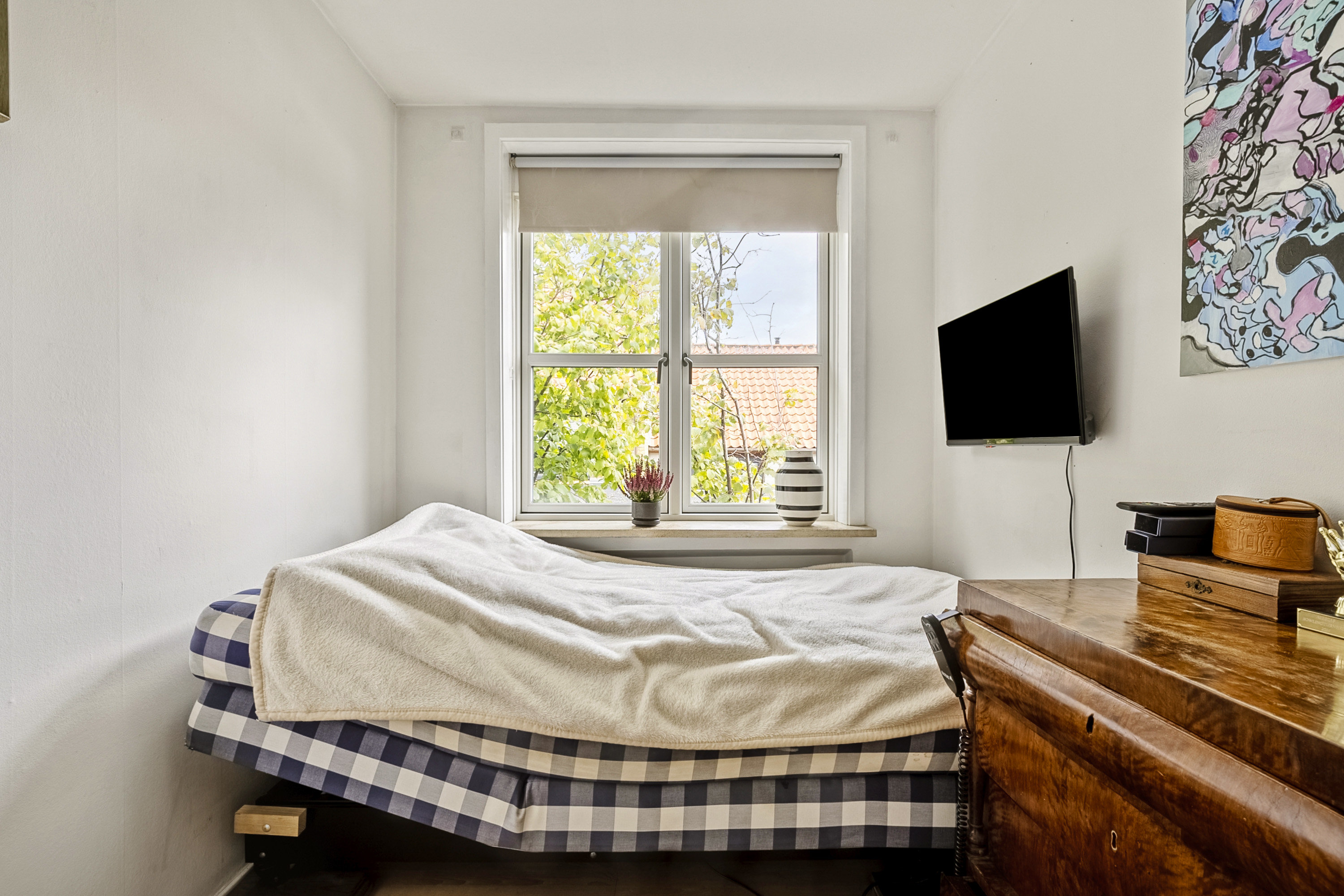 Fremhævet soveværelse billede i fuldskærmstilstand. Billede af Chr. Sonnes Vej 24, 5230 Odense M