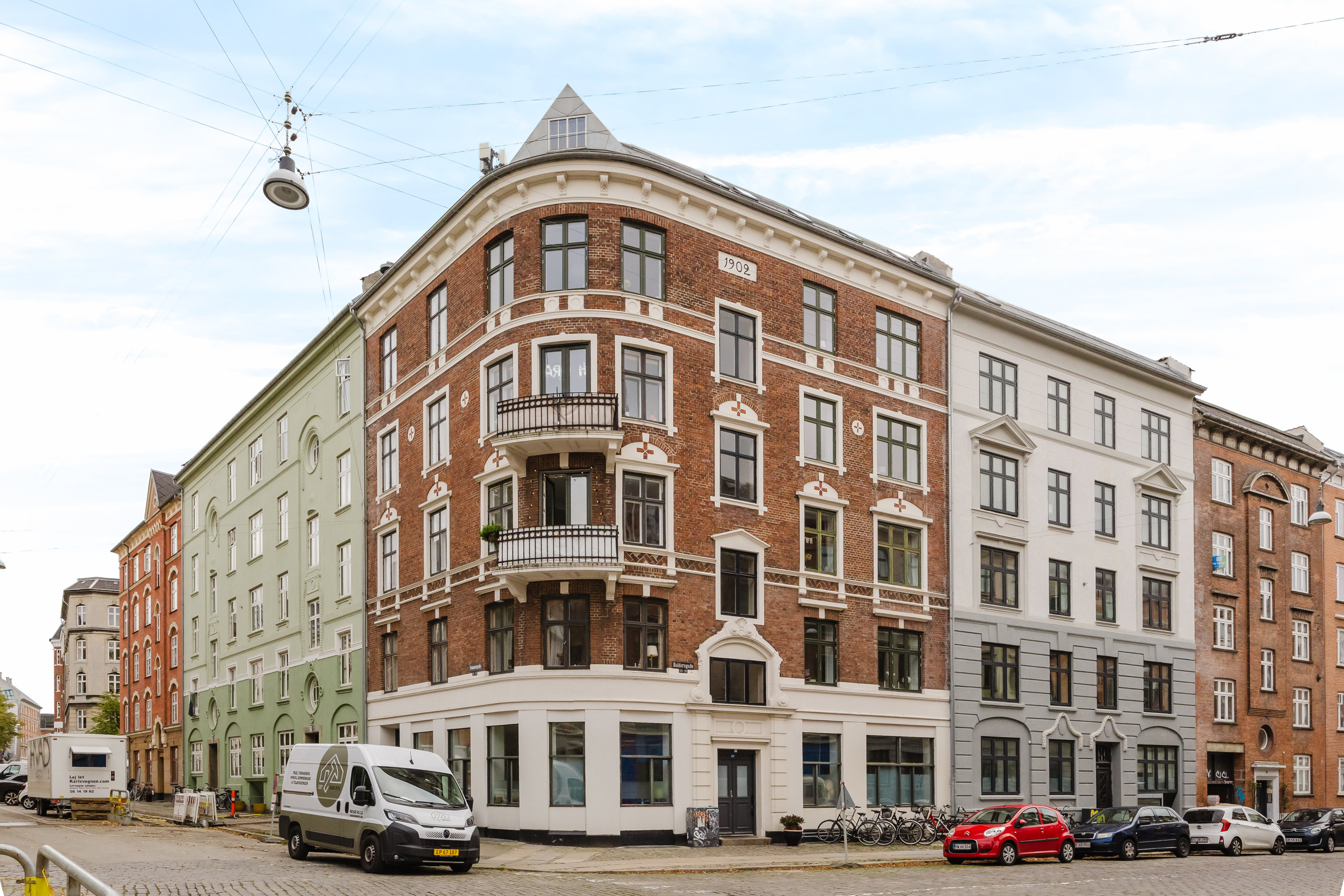Fremhævet andet billede i fuldskærmstilstand. Billede af Baldersgade 50, 2. tv., 2200 København N