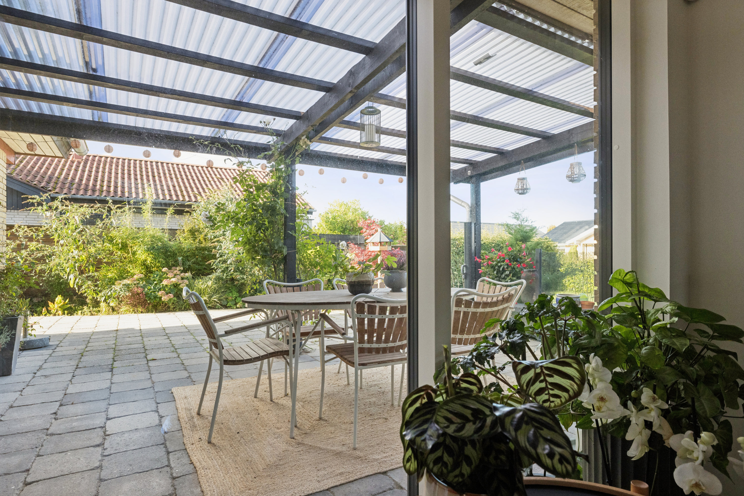 Fremhævet terrasse billede i fuldskærmstilstand. Billede af Kornvænget 4, 8800 Viborg