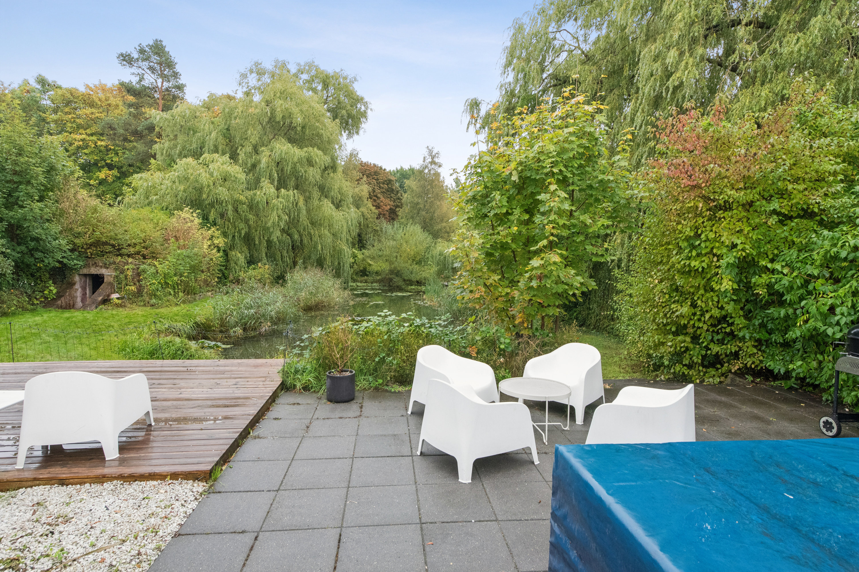 Fremhævet terrasse billede i fuldskærmstilstand. Billede af Frøstjernevej 26, 2880 Bagsværd